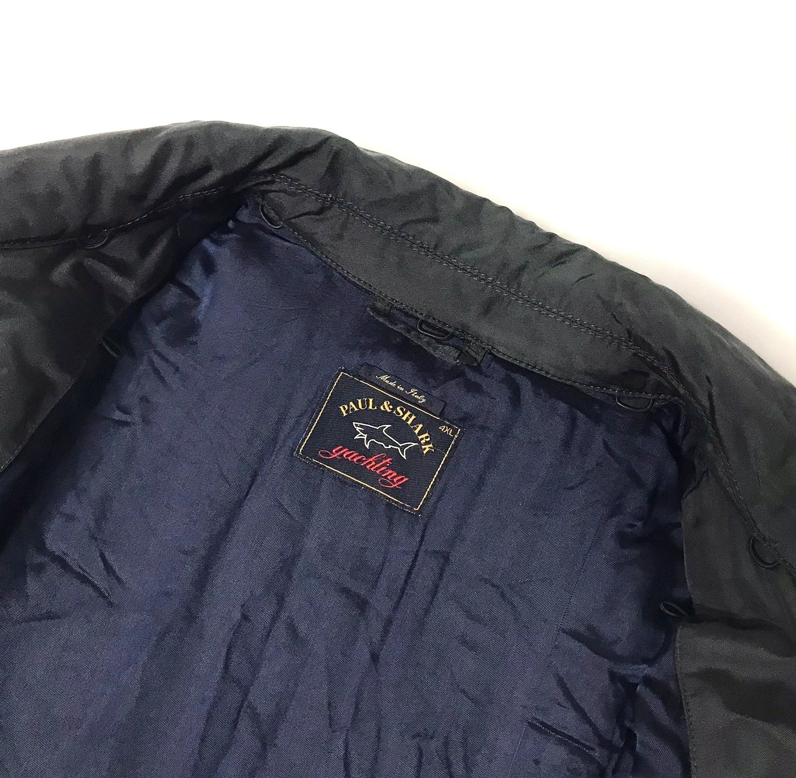 Paul & Shark Paul Shark Nylon Zip Jacket Men’s 4XL Black Size US XXL / EU 58 / 5 - 10 Thumbnail