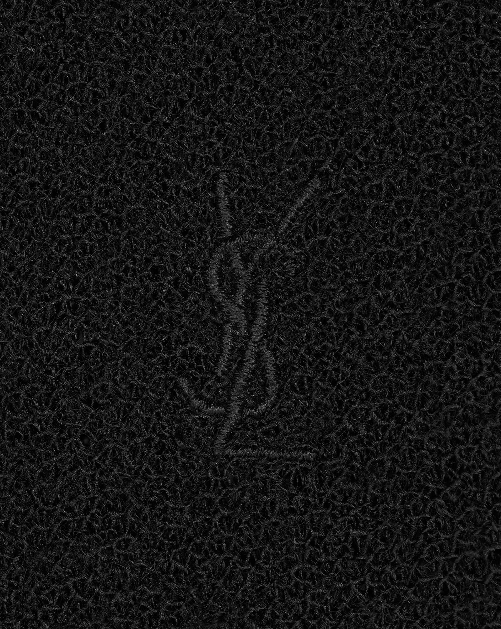 Saint Laurent Paris o1bcso1str1124 Cassandre Turtleneck in Black Size L / US 10 / IT 46 - 3 Thumbnail