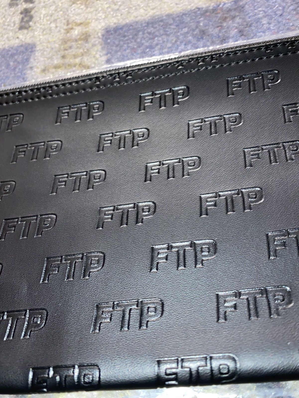 Fuck The Population FTP DEBOSSED ALL OVER MONEY BAG (SMALL) Size ONE SIZE - 2 Thumbnail
