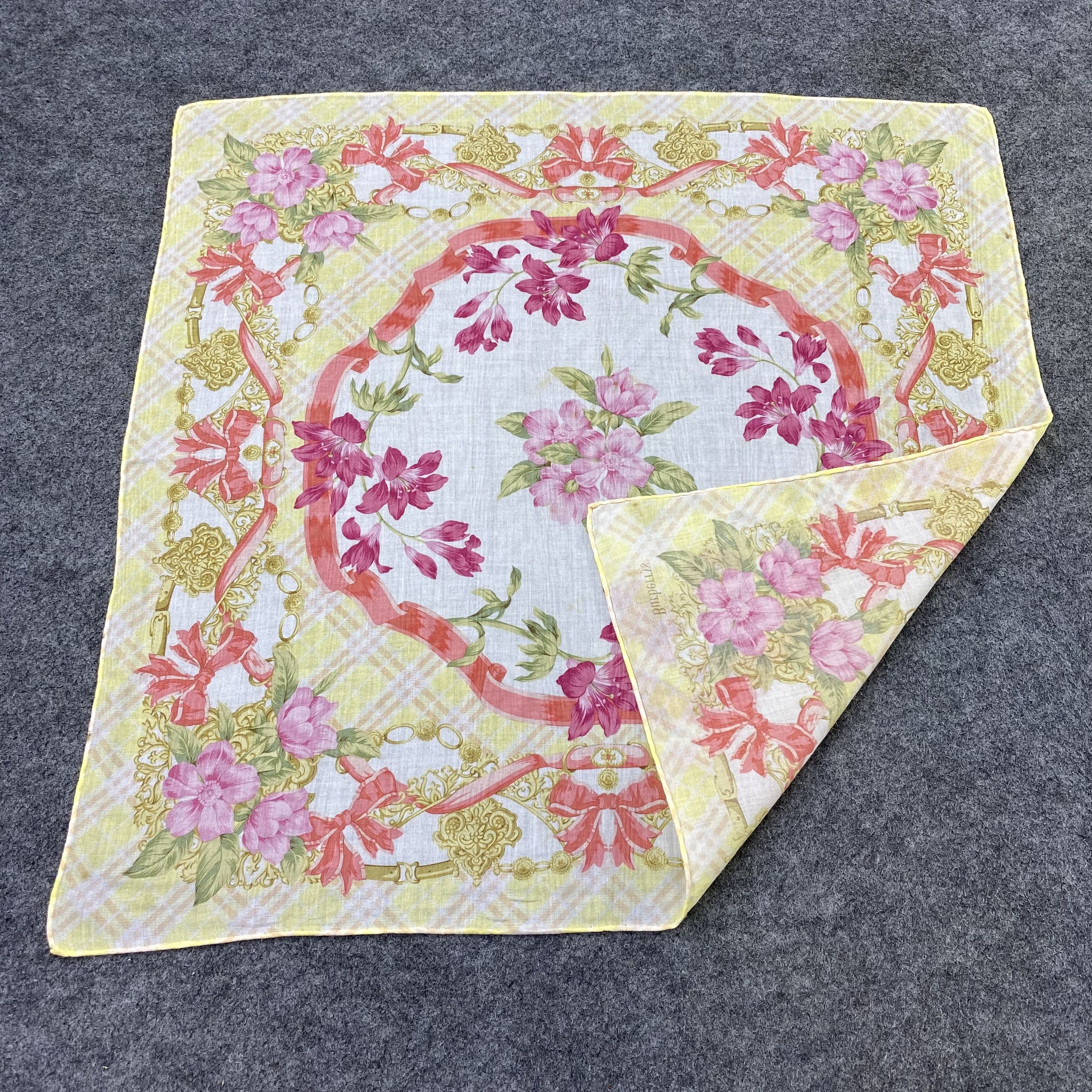 Burberry Burberry Handkerchief Neckerchief Bandana-B1842 Size ONE SIZE - 5 Thumbnail