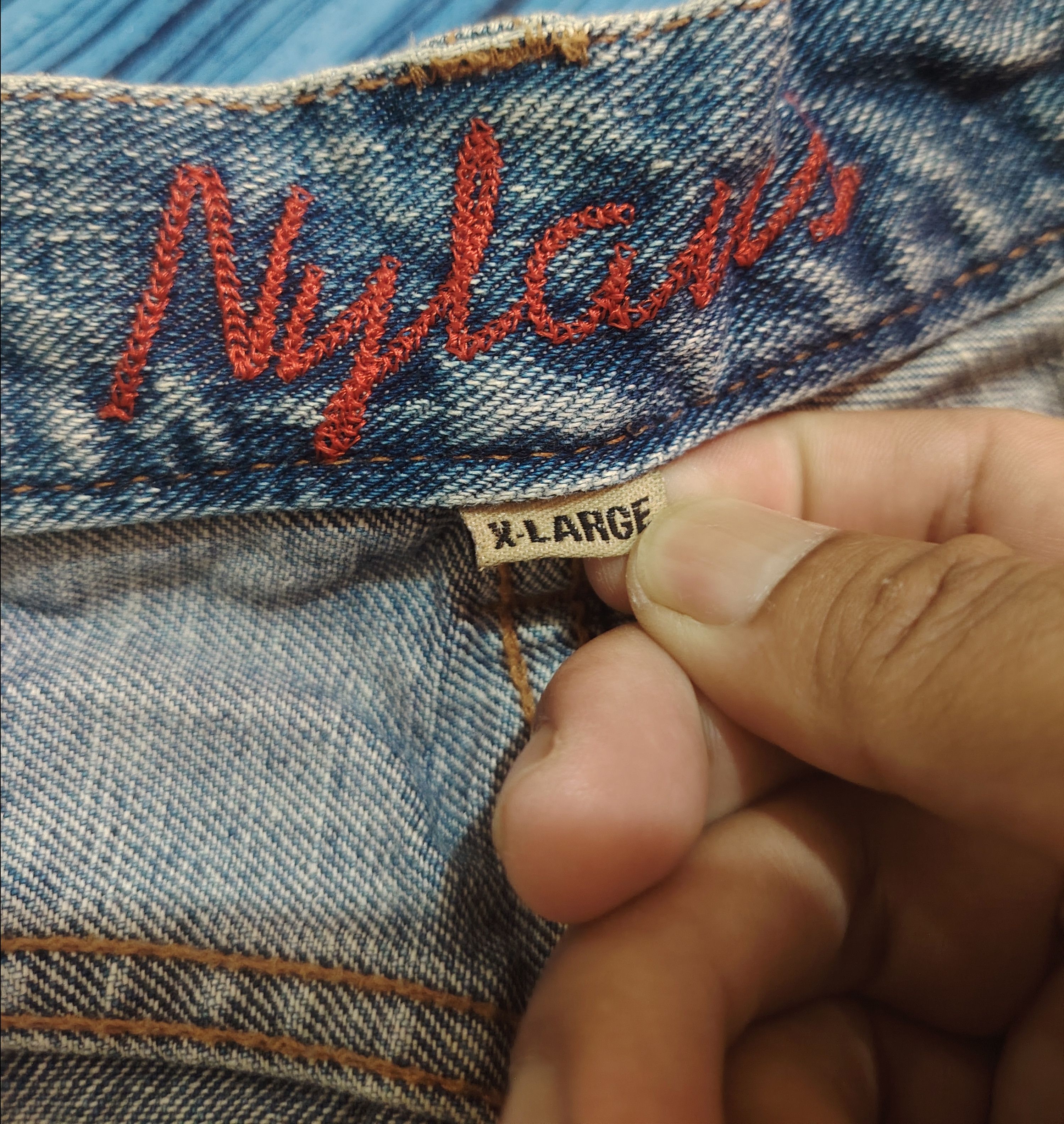 Who Decides War Japanese Nylaus Jeans Distressed denim Size US 32 / EU 48 - 19 Thumbnail