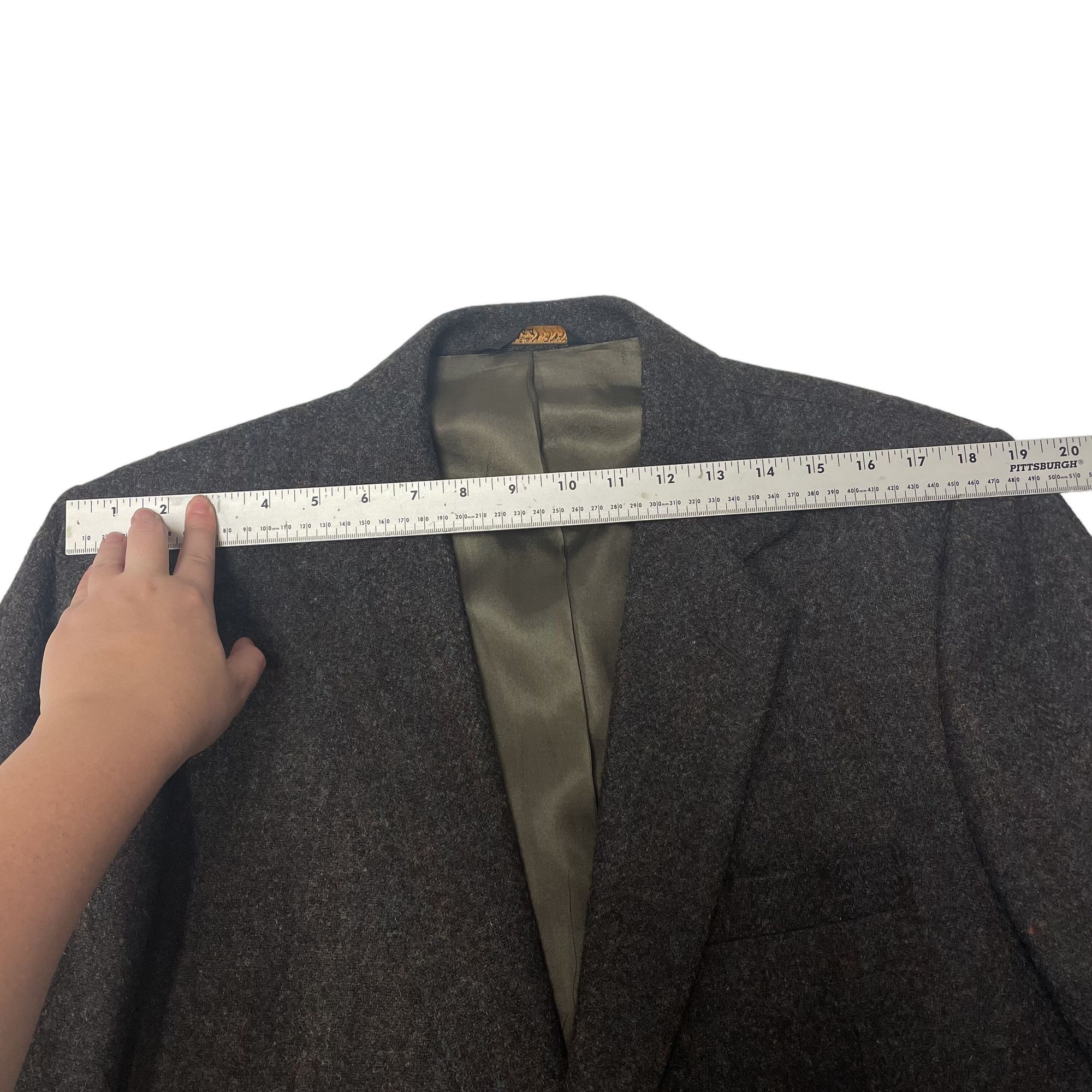 Haggar Vtg Haggar DONEGAL TWEED Sport Coat Multicolor Jacket Size 44R - 9 Thumbnail