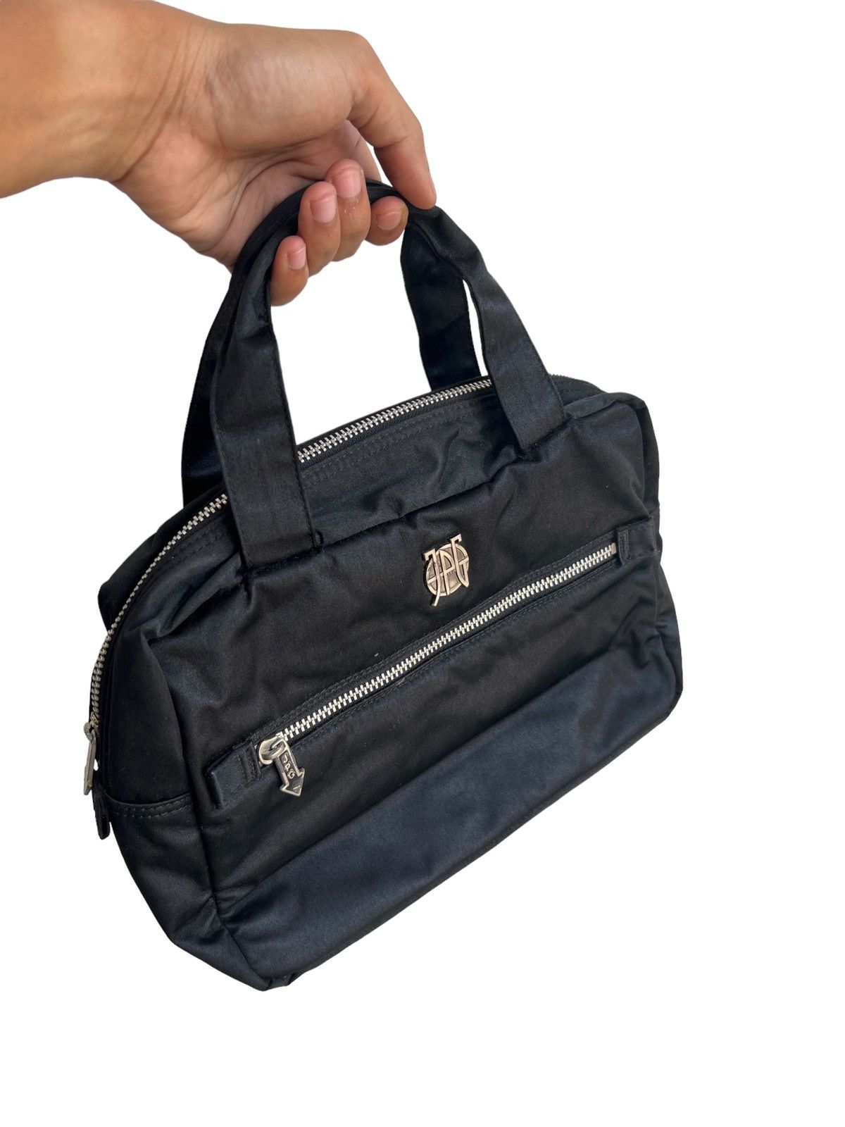 Jean Paul Gaultier 1990s Jean Paul Gaultier Cyberpunk Logo Nylon Carry Bag Size ONE SIZE - 4 Thumbnail