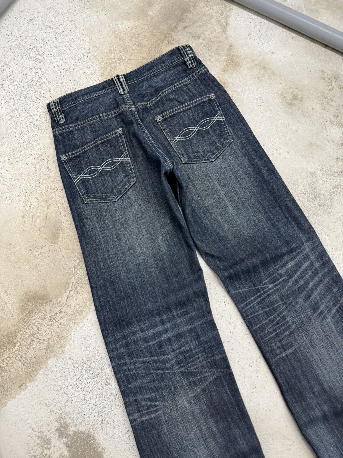 Japanese Brand Sirmione Heavy Stitch Distressed Multipocket Japan Denim Size US 28 / EU 44 - 11 Thumbnail