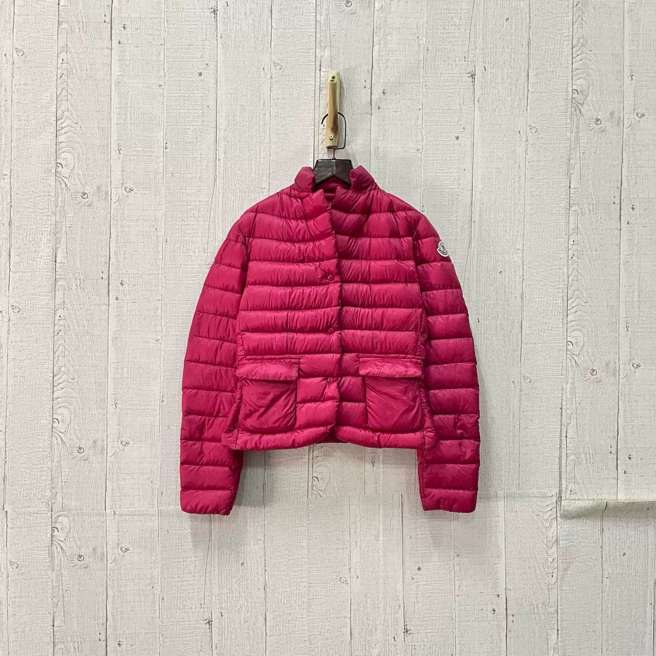 Moncler Moncler Pink Down Jacket Size S / US 4 / IT 40 - 1 Thumbnail
