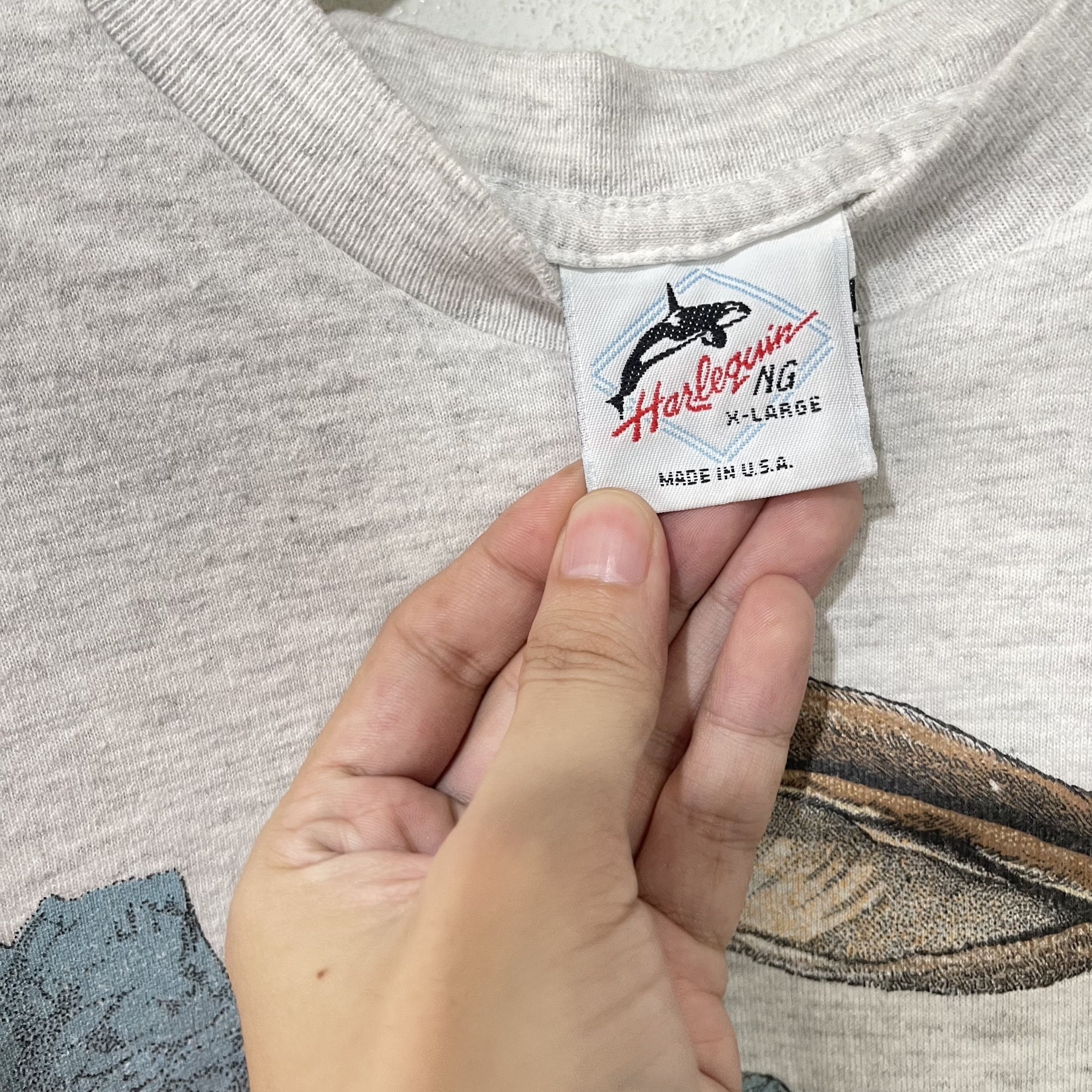 Vintage Vintage 90s Hare Desert Wildlife T-Shirt Size US XL / EU 56 / 4 - 6 Thumbnail