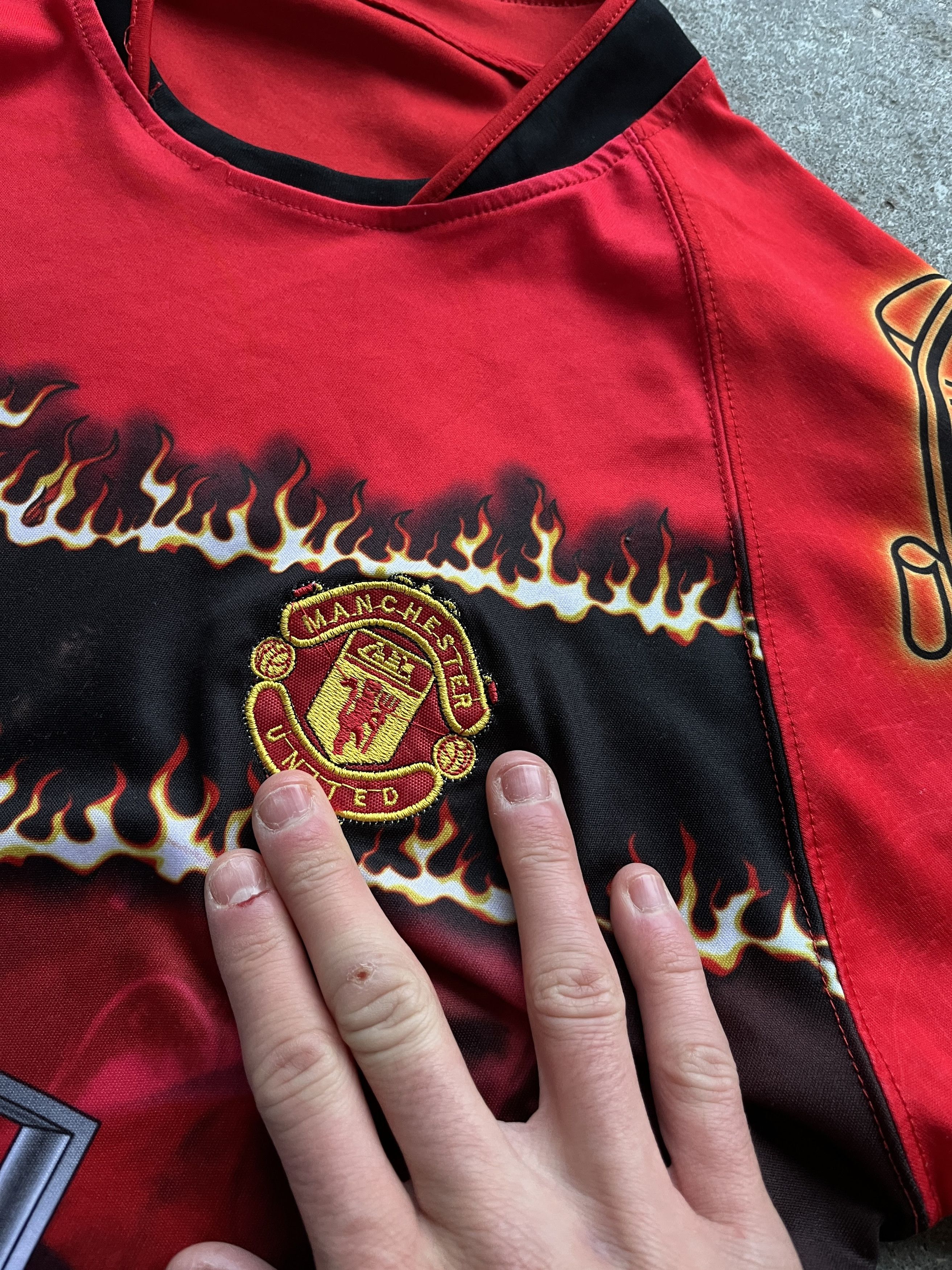 Other Manchester United 2010 Champions League custom jersey tee Size US M / EU 48-50 / 2 - 3 Thumbnail