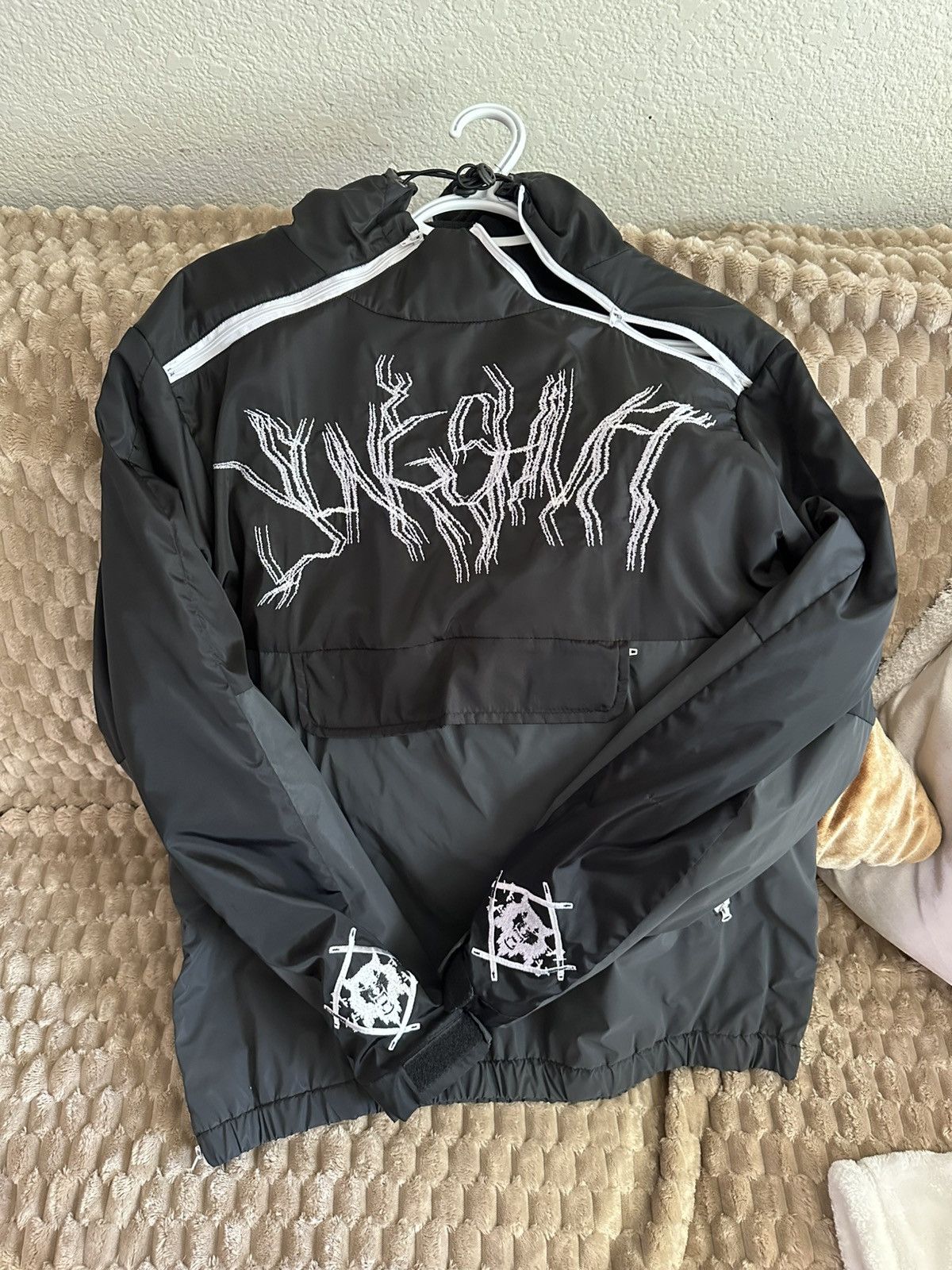Ghost Supply Xavier Wulf RARE Yung Shiva X Hollow Squad Windbreaker Size US M / EU 48-50 / 2 - 1 Thumbnail