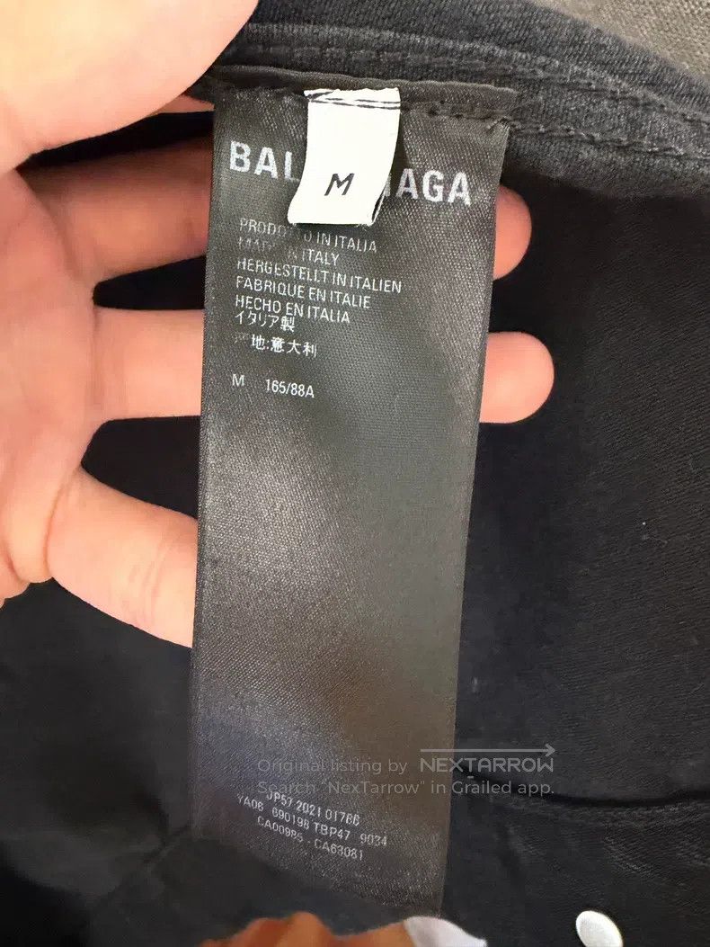 Balenciaga Balenciaga Denim Jacket Size US M / EU 48-50 / 2 - 4 Thumbnail