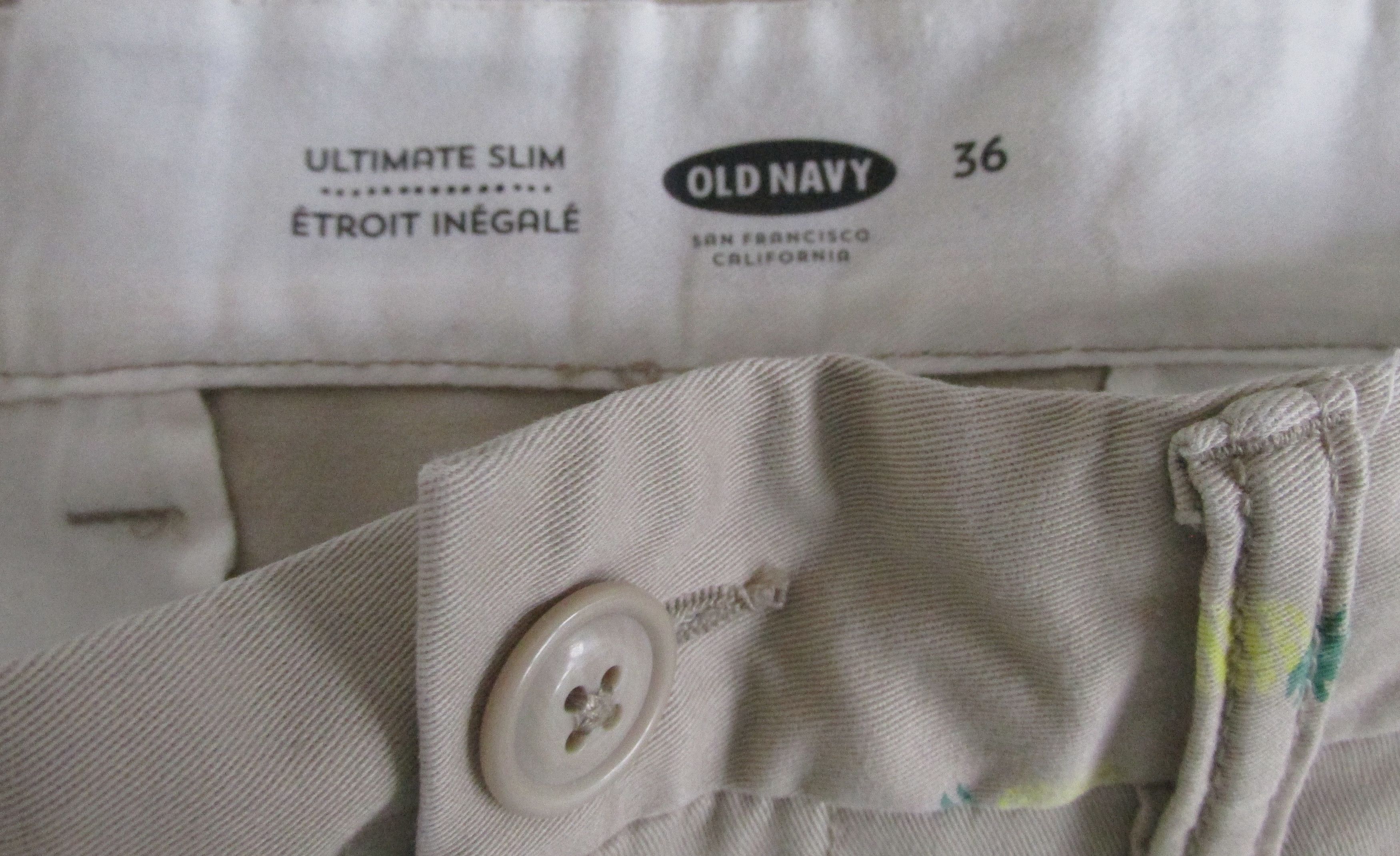Old Navy Old Navy Ultimate Slim Men's Cotton Shorts Size 36 Size US 36 / EU 52 - 2 Thumbnail