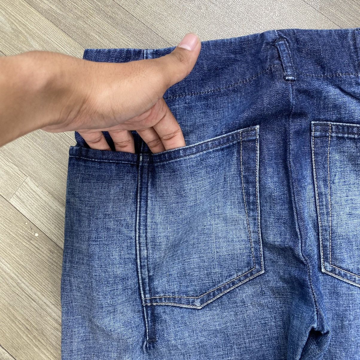 Marithe + Francois Girbaud Vintage Marithe Francois Girbaud Lgb Style Flared Jeans Y2K Size US 30 / EU 46 - 16 Thumbnail