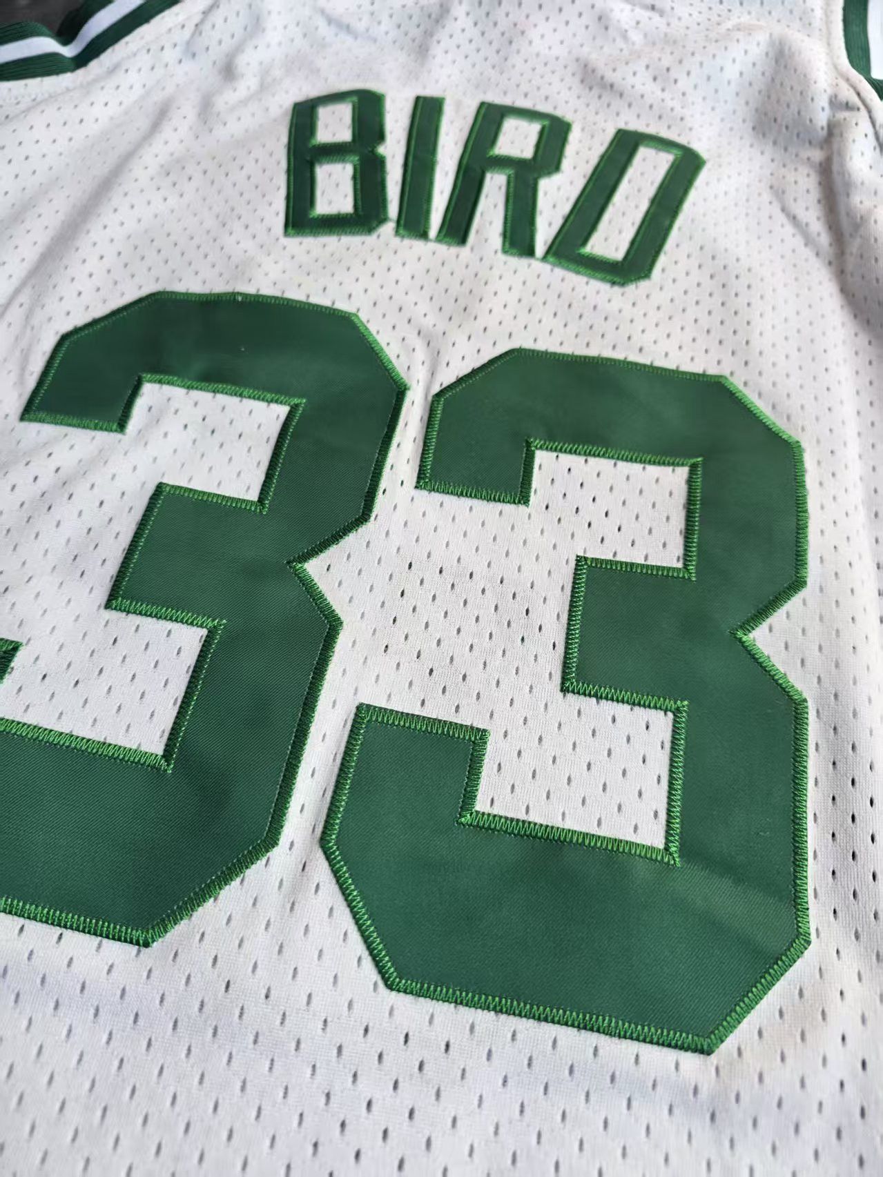 NBA #33 Larry Bird Jersey Boston Celtics 1985 86 White Size US XXL / EU 58 / 5 - 3 Thumbnail