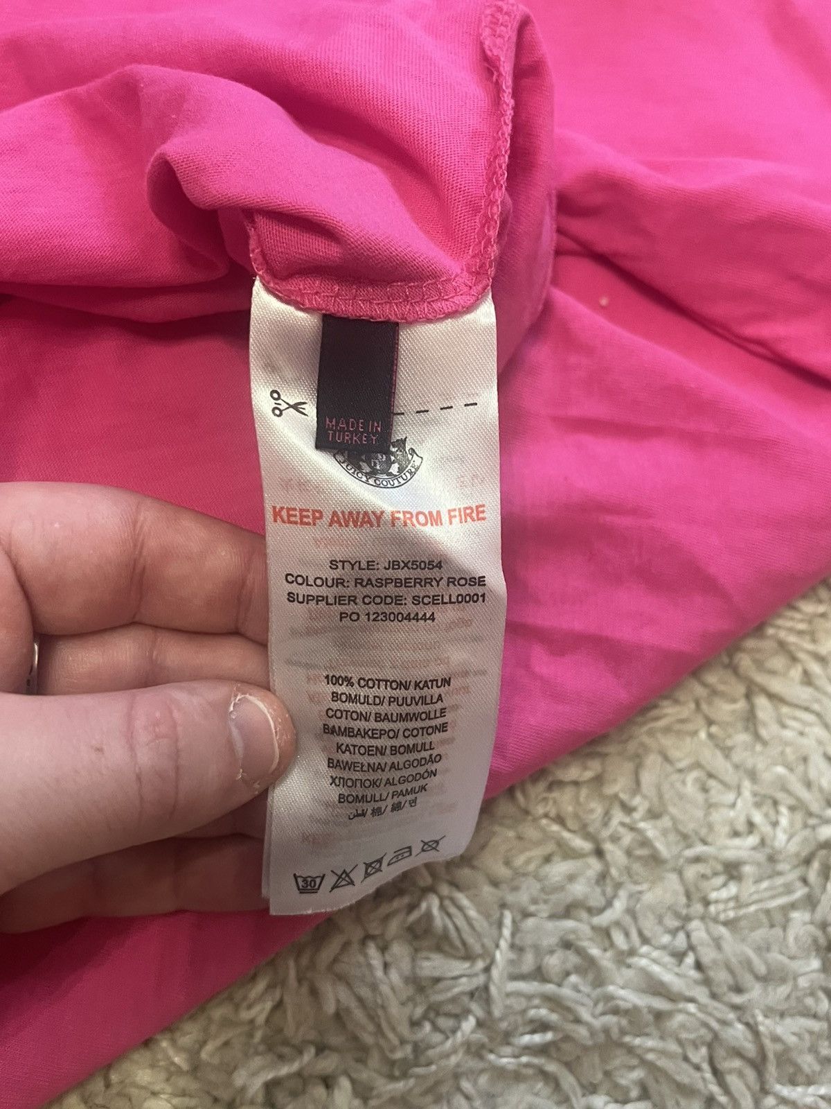Juicy Couture Juicy Couture Black Label pink crazy Y2k t-shirt Size S / US 4 / IT 40 - 4 Thumbnail