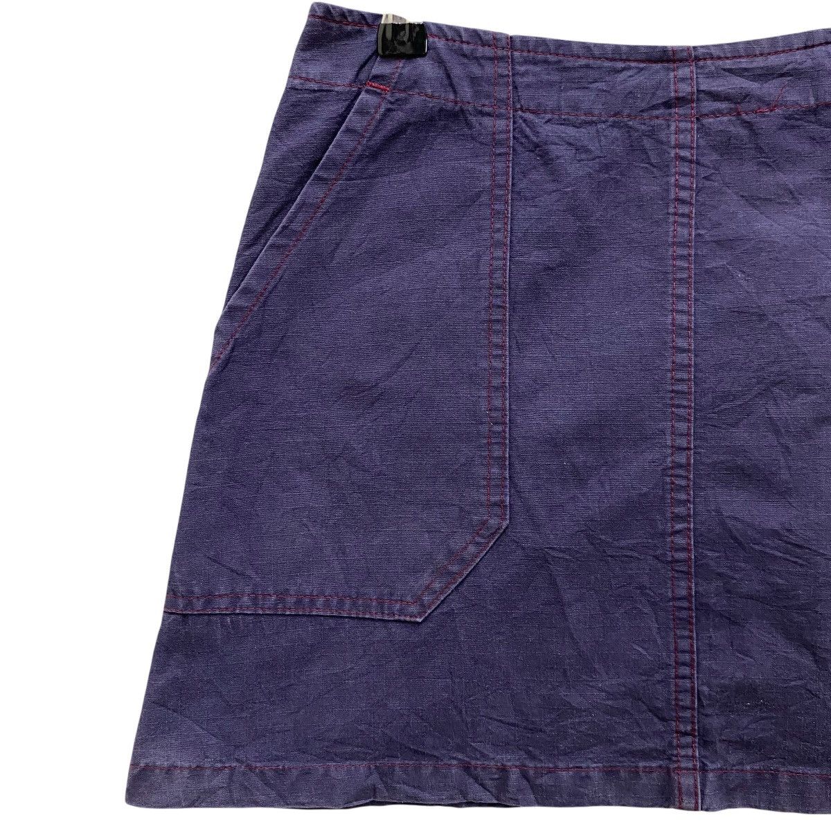 Volcom Vintage Volcom Stone Boardwear Mini Skirt Made In USA Size 3 Size 29" - 3 Thumbnail