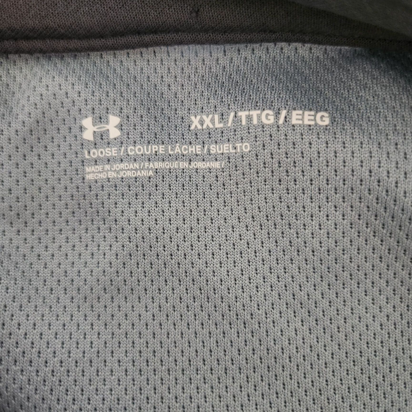 Under Armour Under Armour Golf Polo Shirt Mens Vented Short Sleeve Loose 2XL XXL Gray Silver Aerated Polo Men Golf Size US XXL / EU 58 / 5 - 8 Thumbnail
