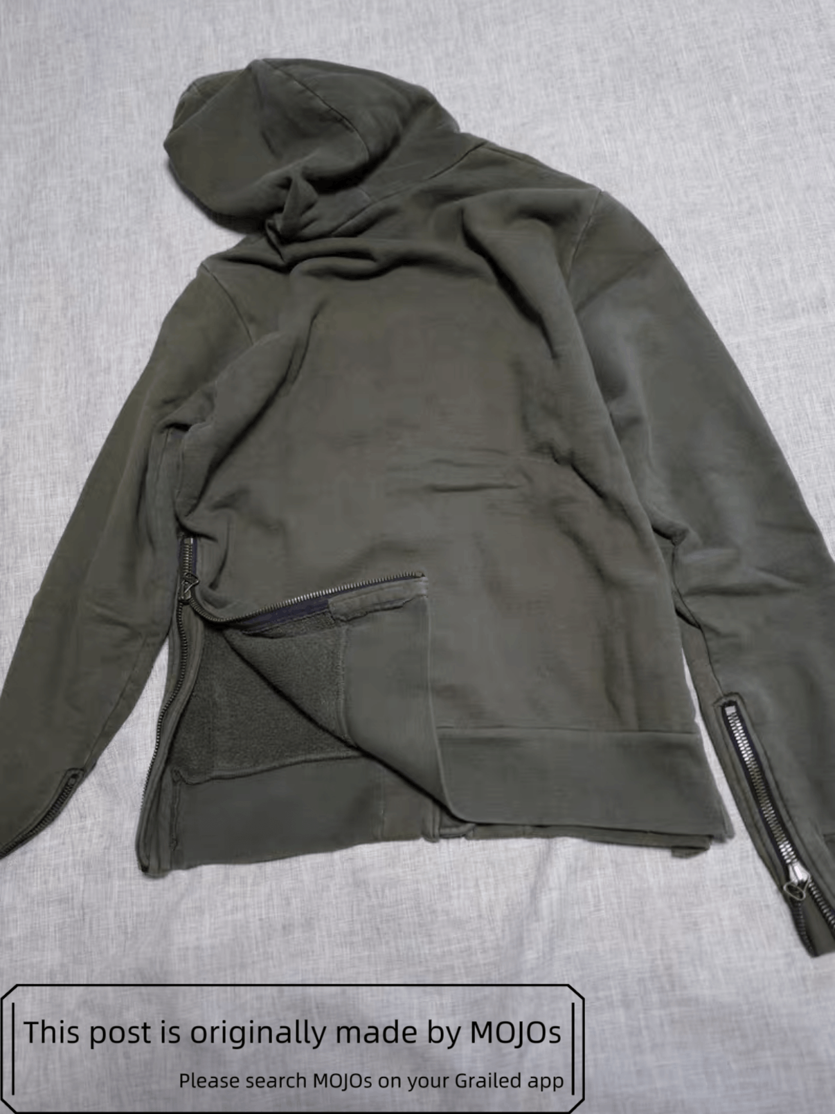 Balmain Sz S Balmain by Christophe Decarnin Distressed Hoodie mojos1 Size US S / EU 44-46 / 1 - 2 Thumbnail