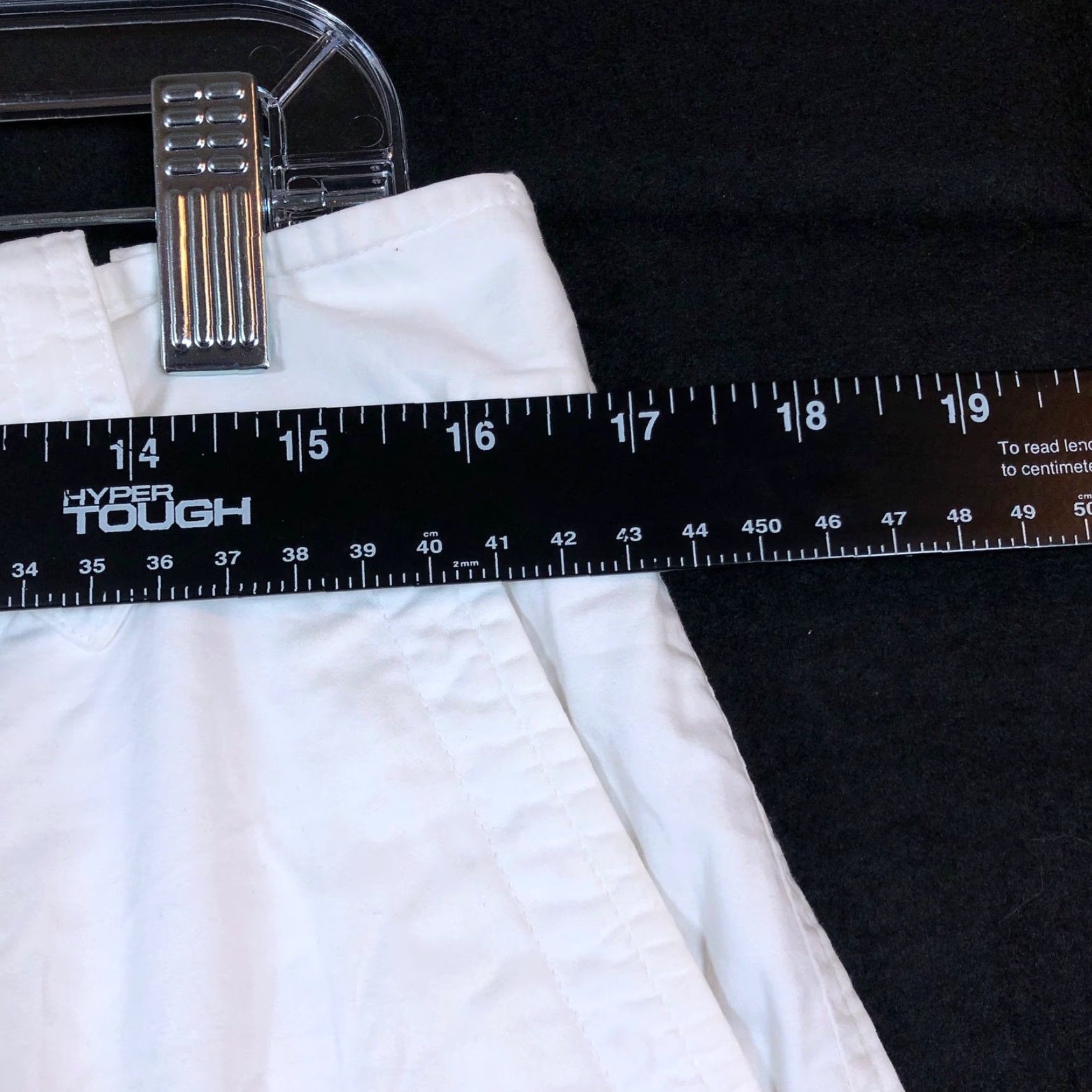 Talbots Talbots Womens Pants White High Rise Signature Zip Cargo Pockets Stretch 10 Size 24" / US 00 / IT 34 - 7 Thumbnail