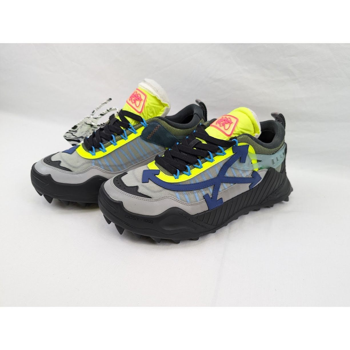 Off-White o1rshd1 Odsy 1000 Combo Sneakers in Black/Purple Size US 11 / EU 44 - 19 Thumbnail