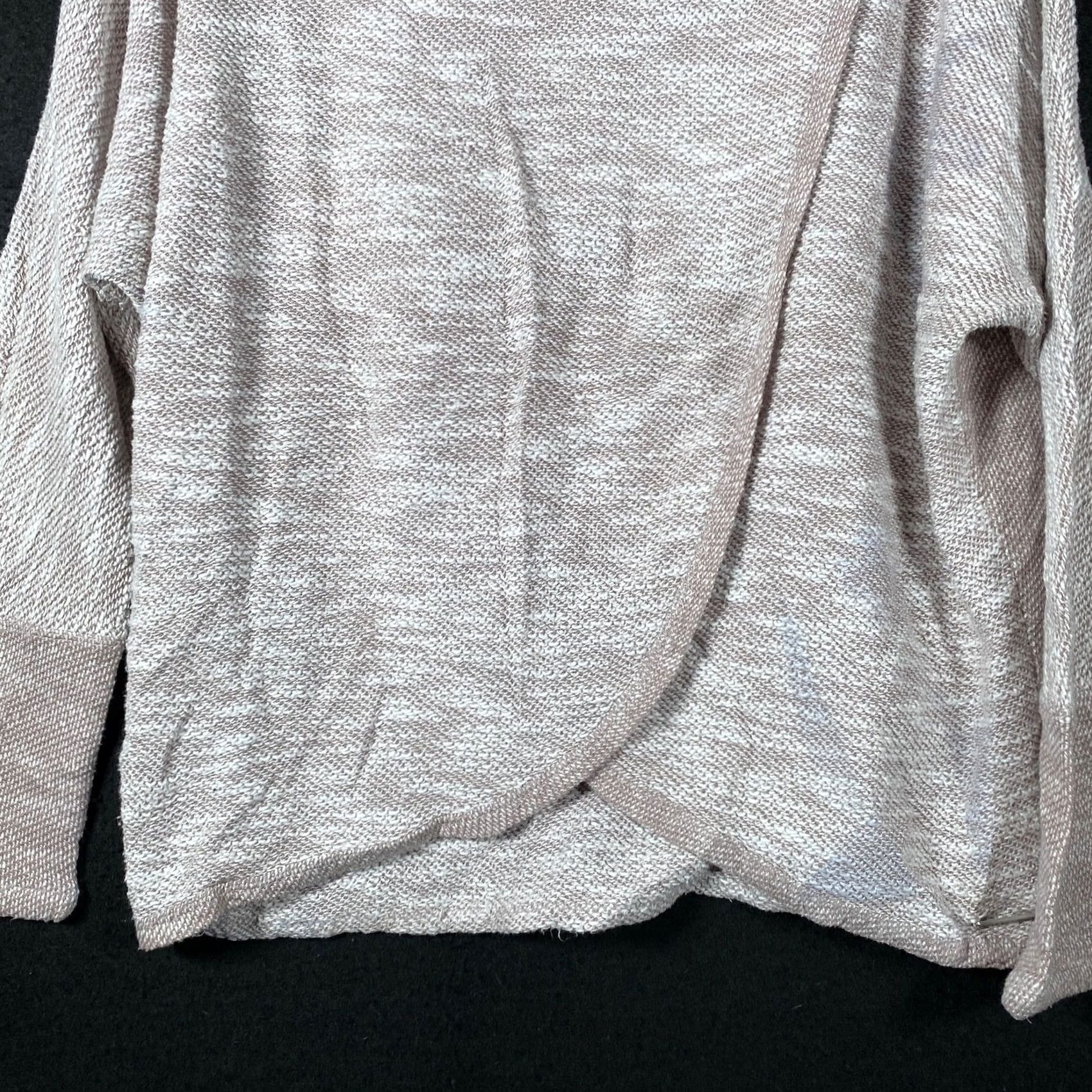 Calvin Klein Calvin Klein Womens Sweatshirt Tan Blush Long Sleeve Wrapped Cowl Neck Stretch M Size M / US 6-8 / IT 42-44 - 3 Thumbnail
