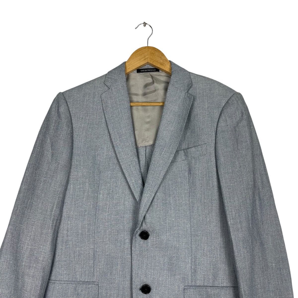 Designer × Emporio Armani 💥EMPORIO ARMANI LUXURY BLAZER COAT Size US M / EU 48-50 / 2 - 2 Thumbnail