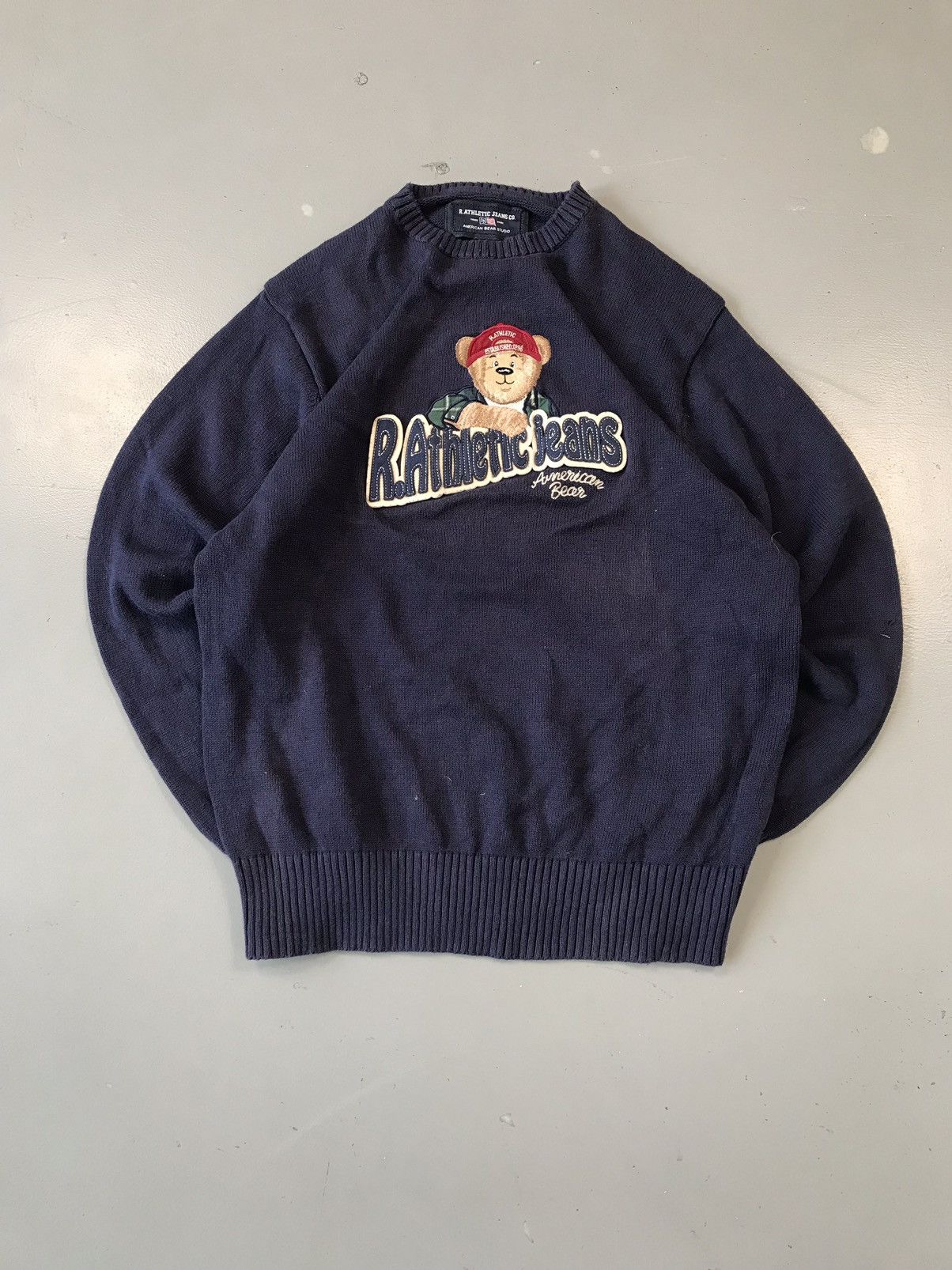 Polo Ralph Lauren Bear Sweater Sz outlet M