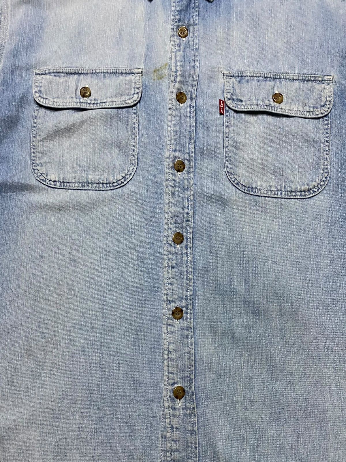 Levi's Vintage Levis Light Wash Size US XL / EU 56 / 4 - 4 Thumbnail