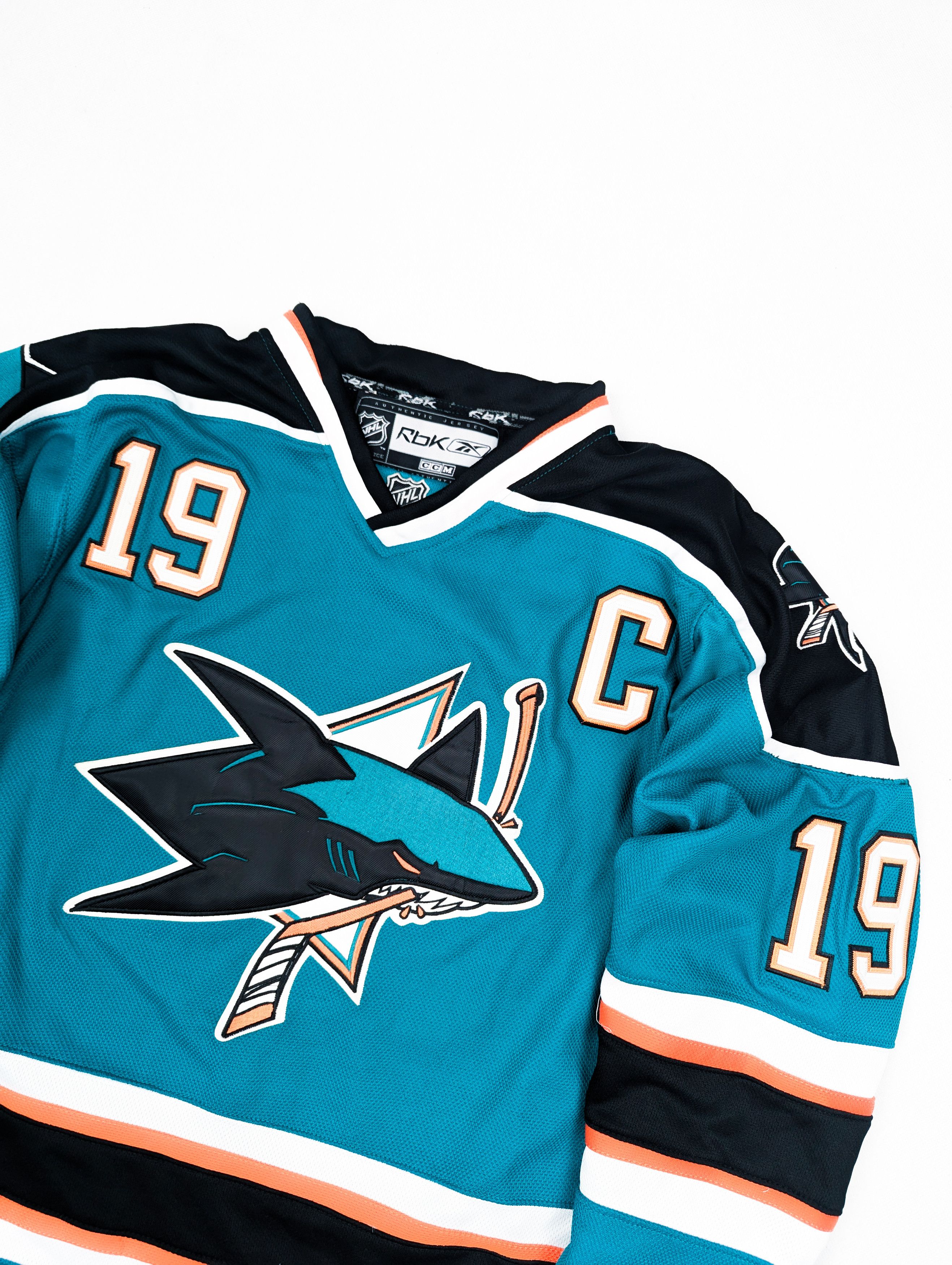 Ccm × NHL × Reebok Reebok NHL Thornton hockey jersey Size US M / EU 48-50 / 2 - 3 Thumbnail