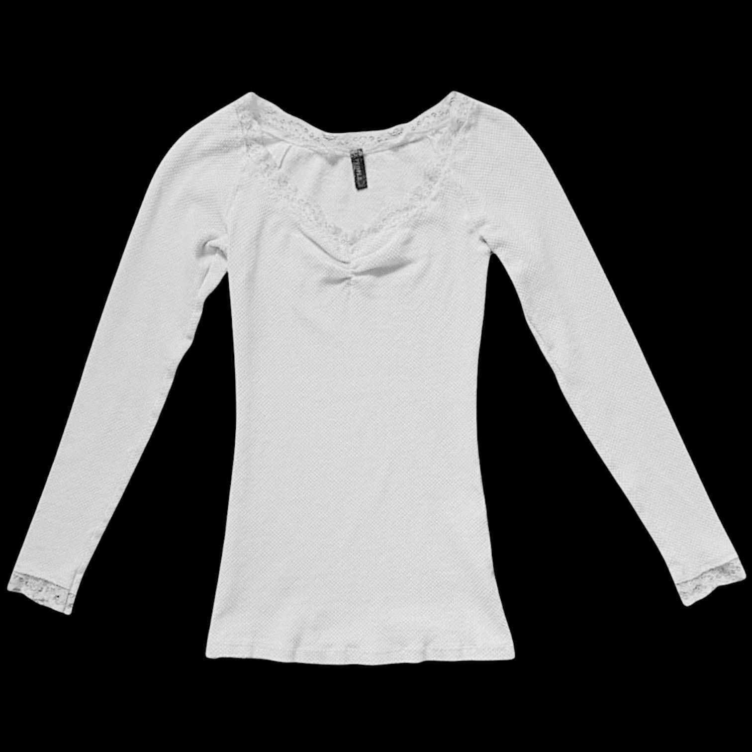 Free People Free People Off White Top | Size S Size S / US 4 / IT 40 - 1 Thumbnail