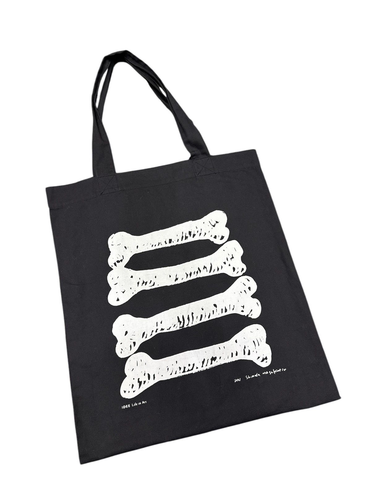 Japanese Brand × Vintage 2021 SHIMODA MASAKATSU IDEE LINE IN ART TOTE BAG Size ONE SIZE - 1 Thumbnail