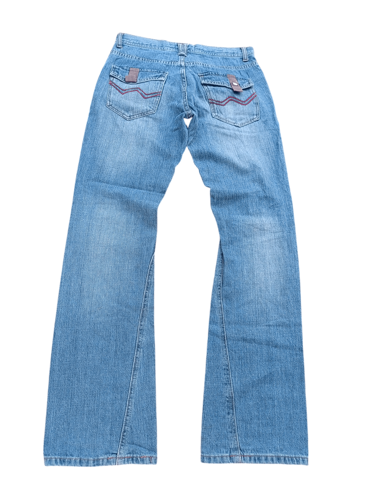 Japanese Brand FLARED 🔥 Japanese Brand Bush Pant Faded Jeans Size US 30 / EU 46 - 15 Thumbnail