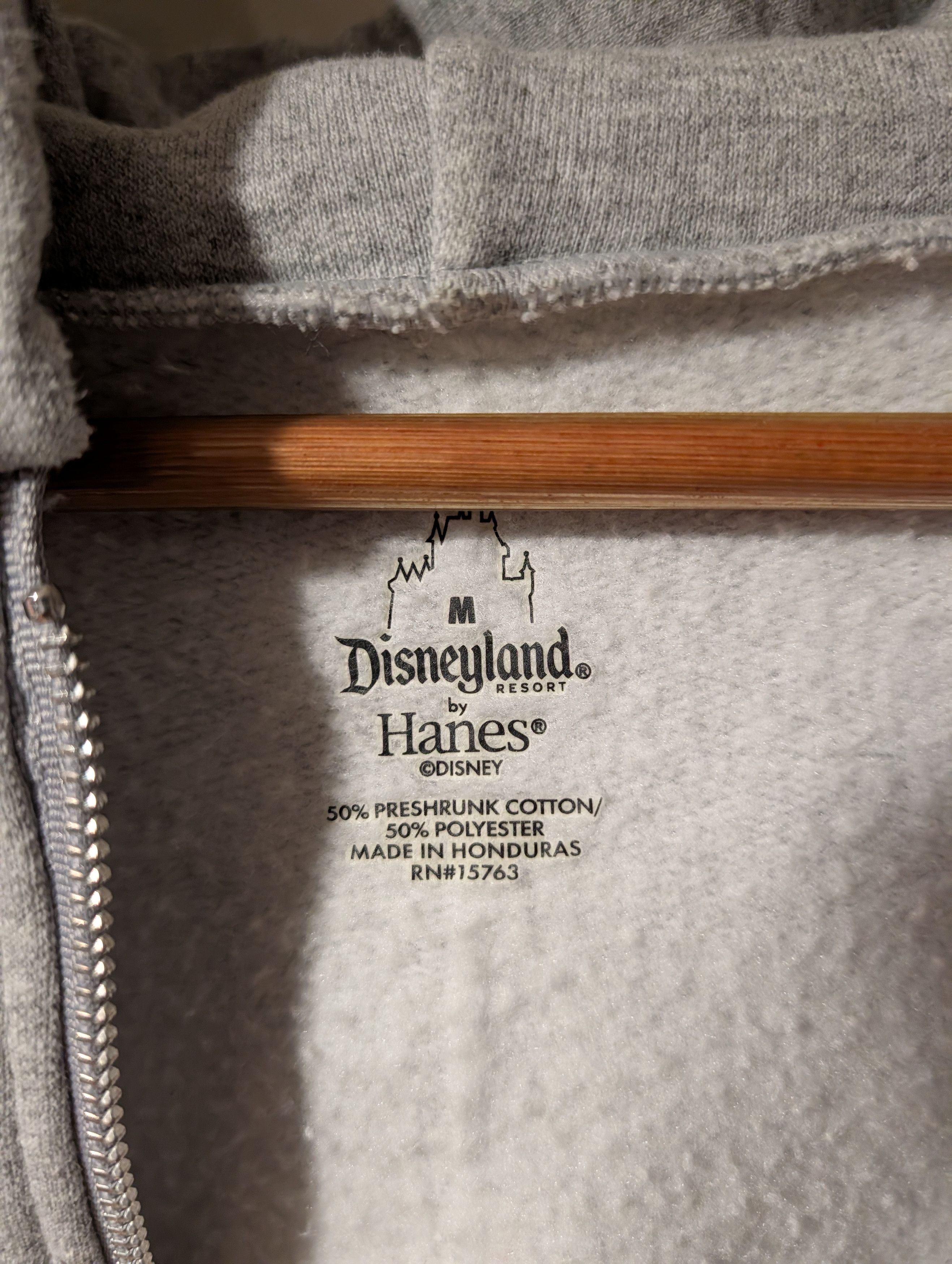 Disney Vintage Y2K Walt Disney World Zip Up Hoodie by Hanes Size US M / EU 48-50 / 2 - 6 Thumbnail