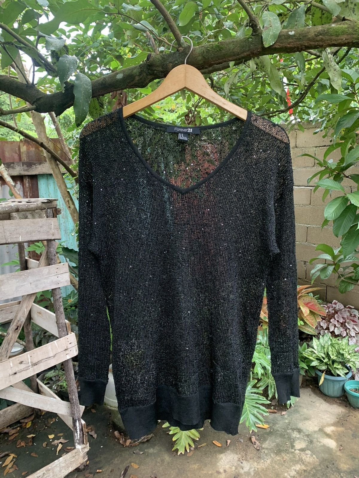 Issey Miyake Japanese Knitted Grunge Glitter Issey Miyake Styled Size US M / EU 48-50 / 2 - 1 Thumbnail