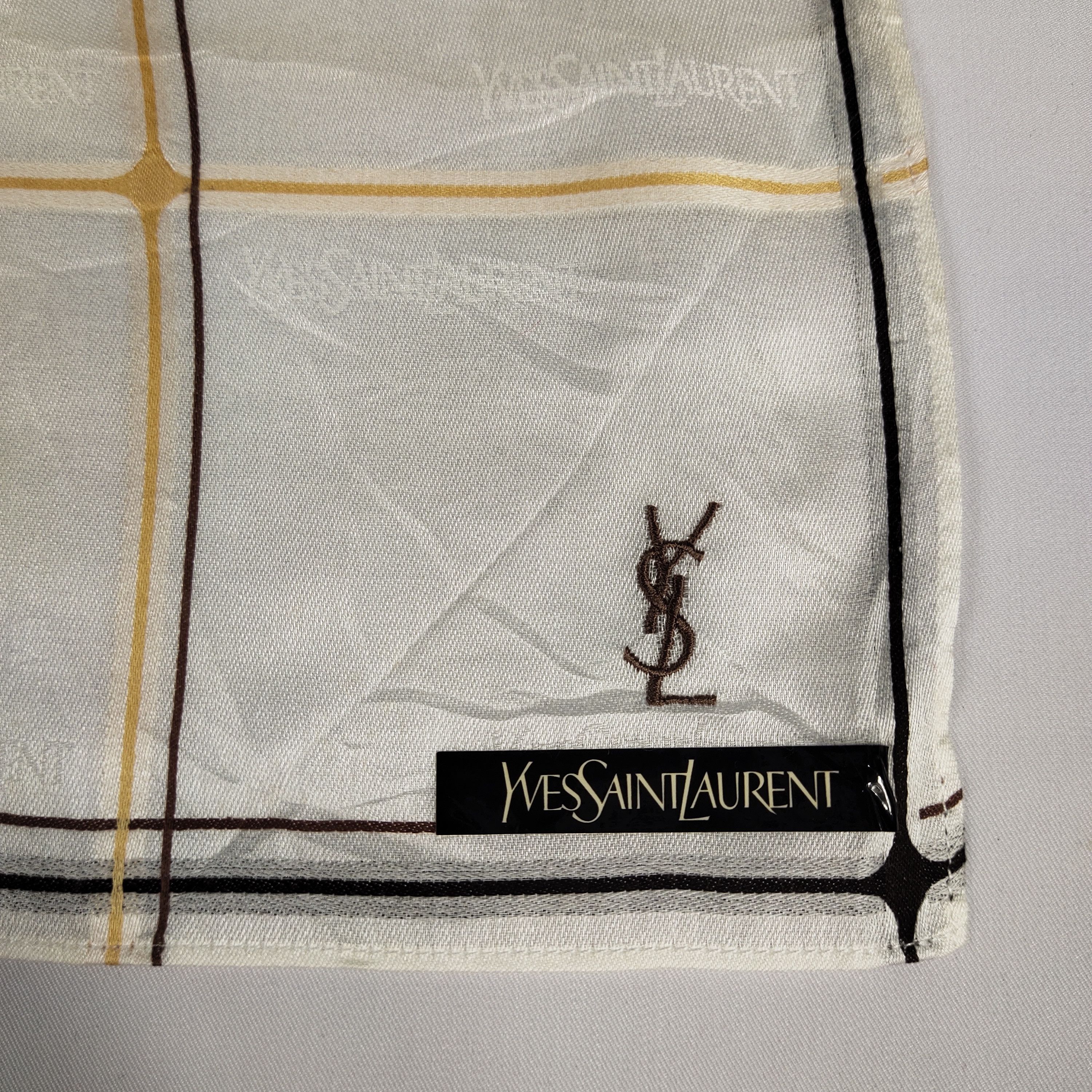 Vintage × Yves Saint Laurent Yvest Saint Laurent Handkerchief / Neckerchief / Bandana Size ONE SIZE - 5 Thumbnail