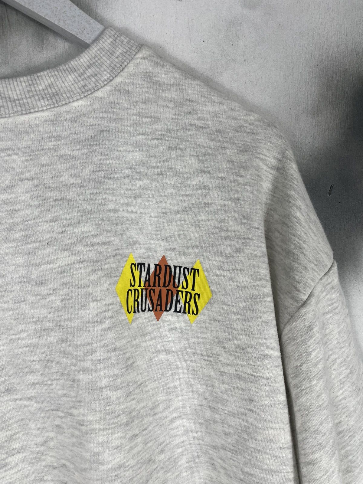 Anime Vintage Jojo Bizarre Stardust Crusaders Sweatshirt Size US M / EU 48-50 / 2 - 4 Thumbnail