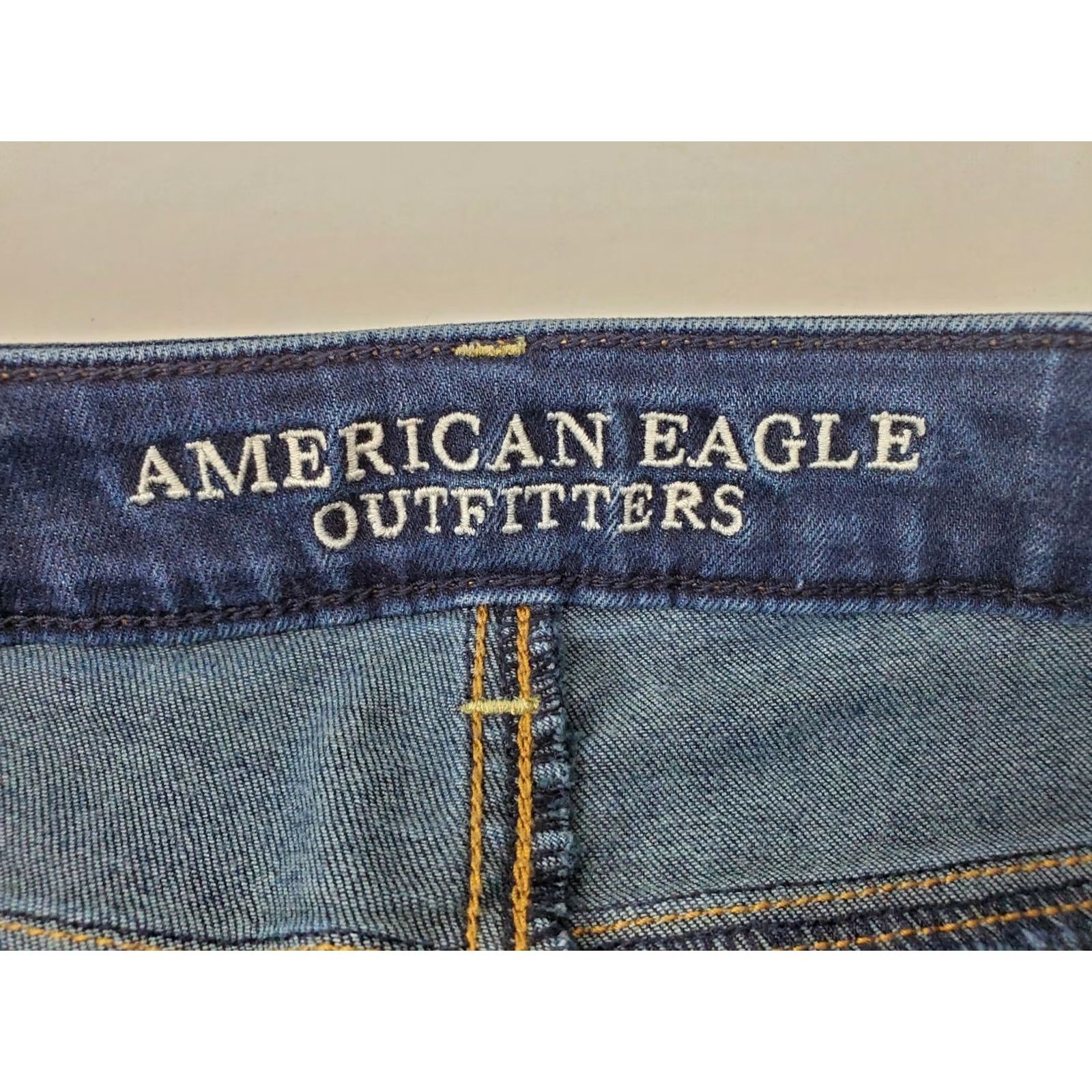 American Eagle Outfitters American Eagle Outfitters Jegging Jeans Skinny Size 4 Reg Blue 30x30 Womens Jeans Stretch Size 27" / US 4 / IT 40 - 4 Thumbnail