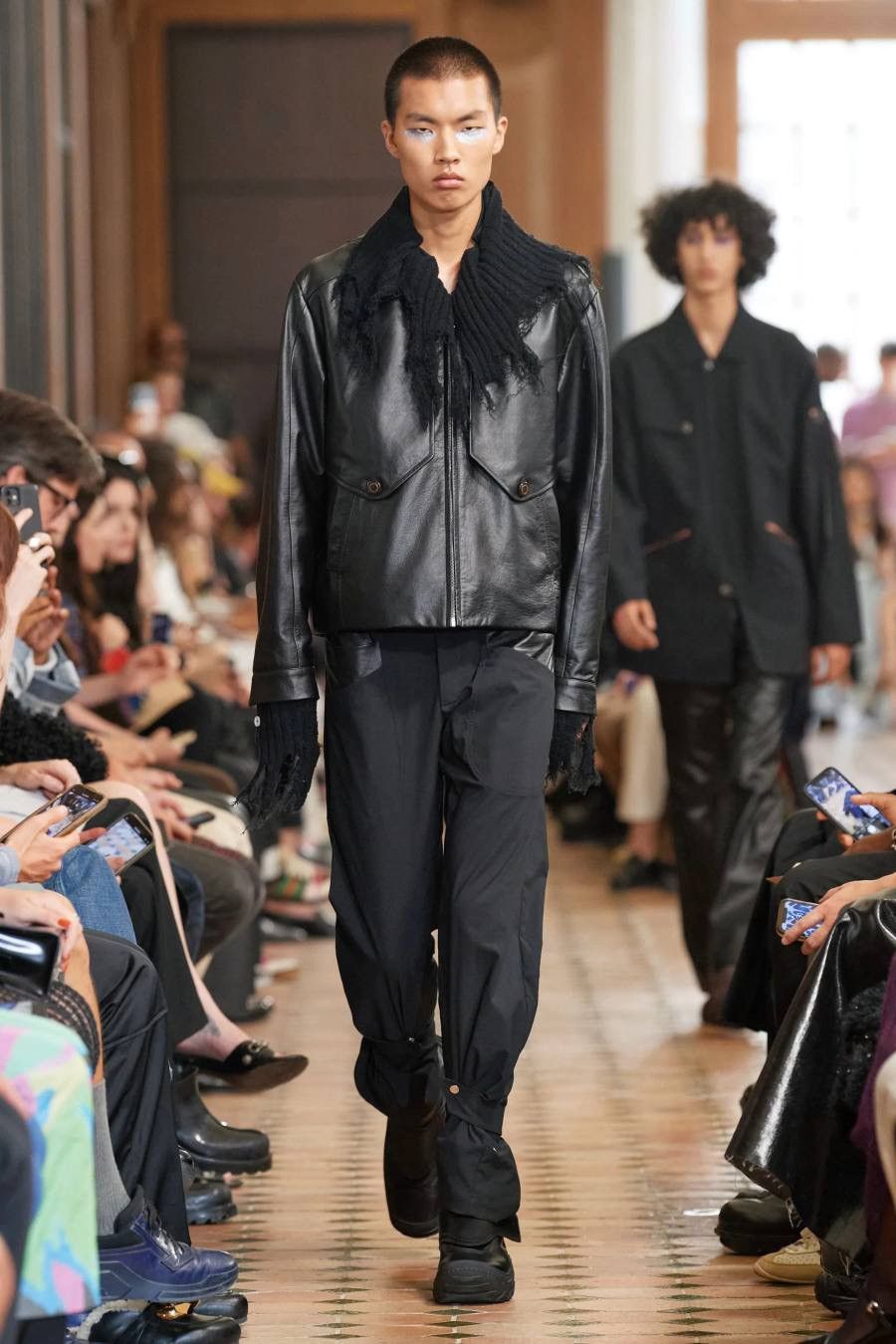 Kiko Kostadinov Kiko Kostadinov SS23 Leather Murad Blouson Size US M / EU 48-50 / 2 - 10 Thumbnail