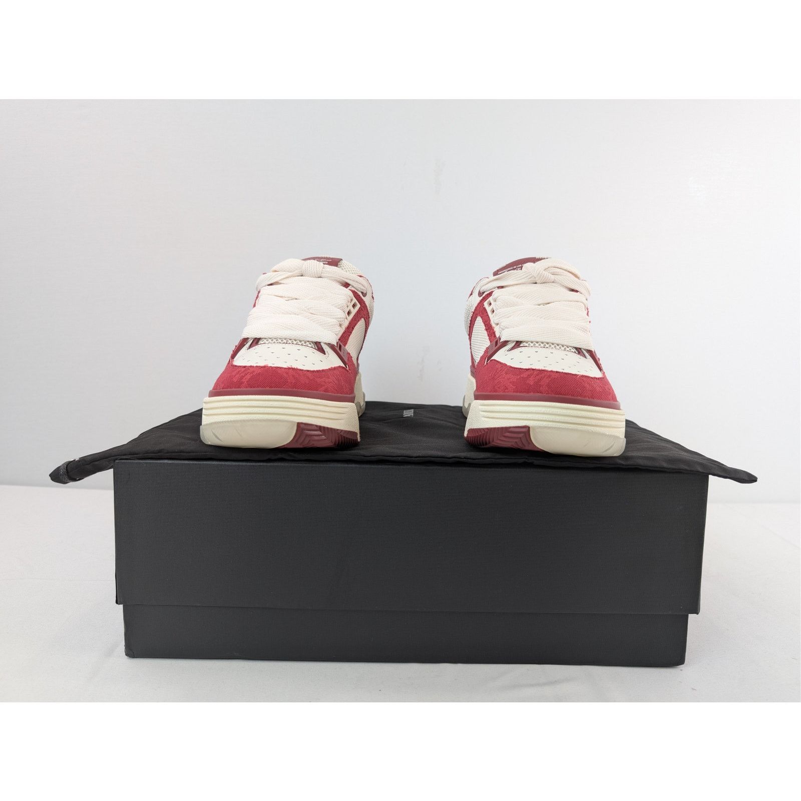 Amiri o1rshd1 MA-1 sneaker in white and red Size US 12 / EU 45 - 17 Thumbnail