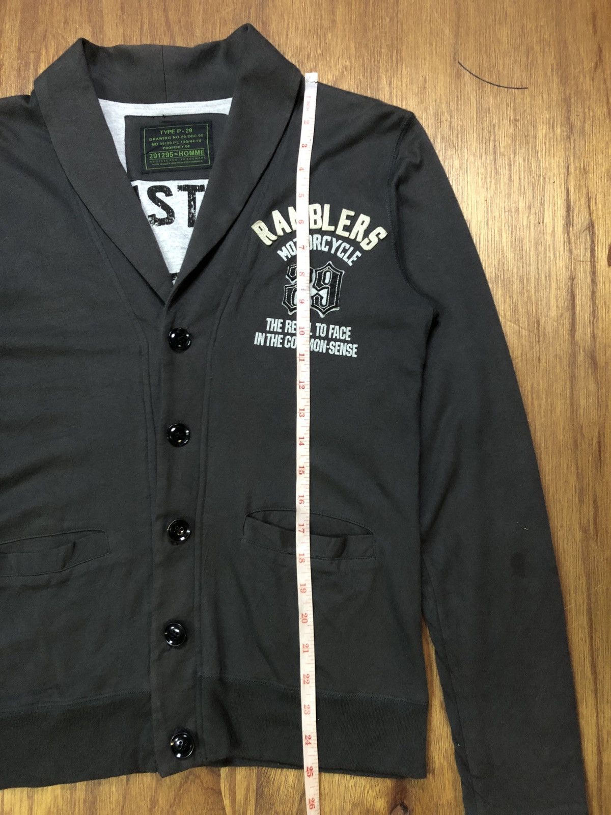 20471120 × Japanese Brand 291295 Homme Cardigan Size US M / EU 48-50 / 2 - 20 Thumbnail