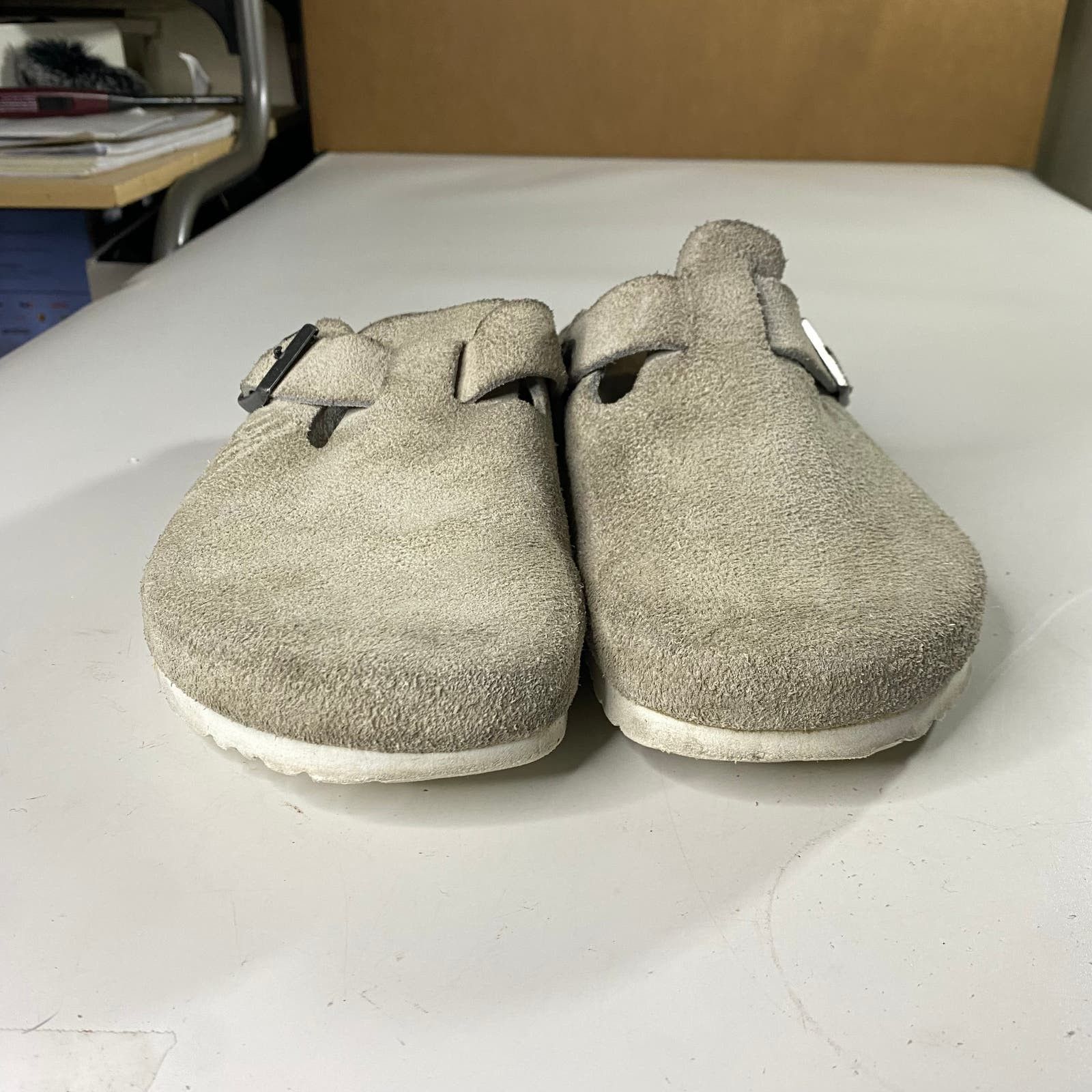 Birkenstock × Stussy Stussy X Birkenstock Boston Mule Bone