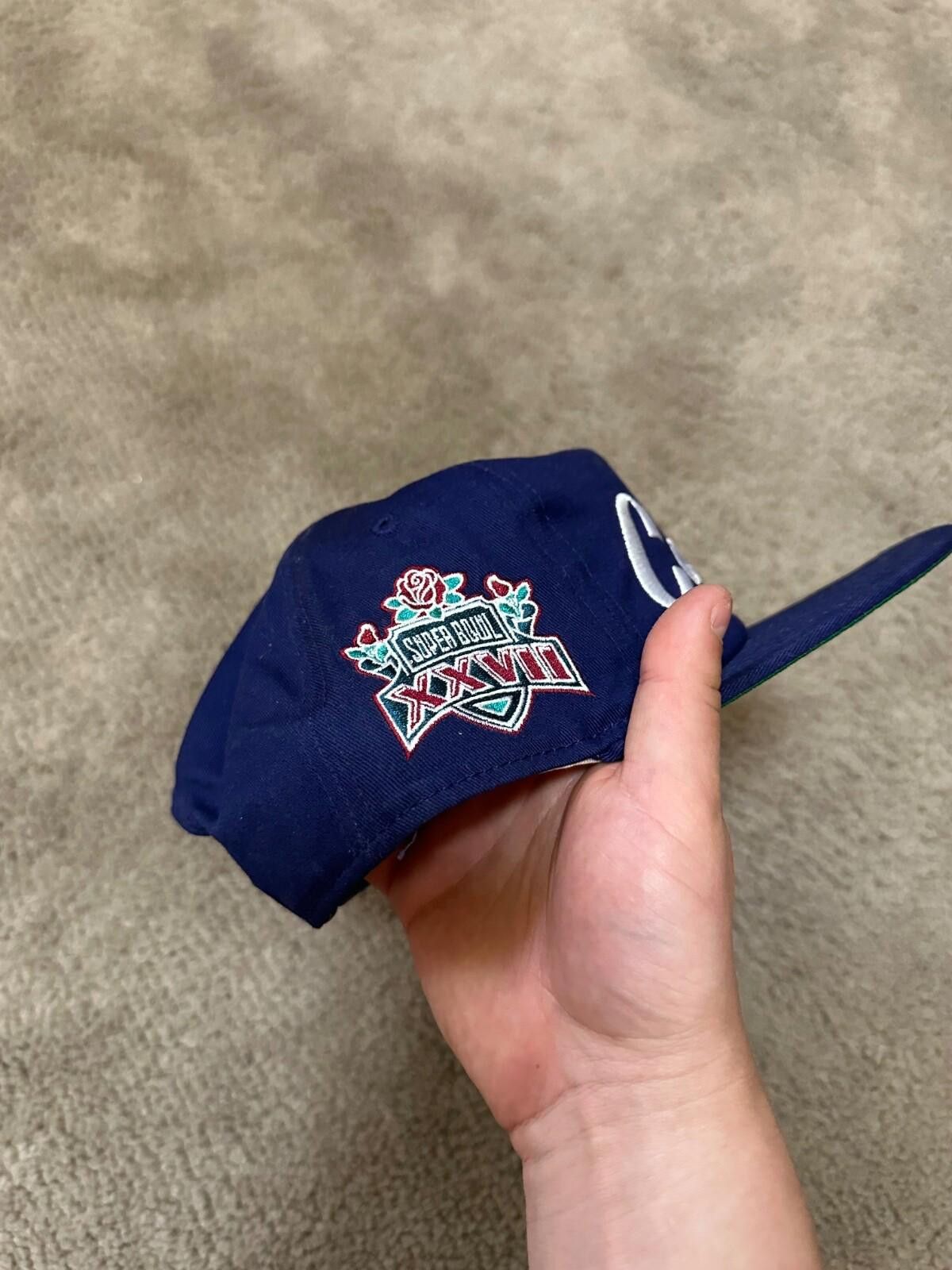 New Era New Era Dallas Cowboys 9Fifty Script Navy Snapback Hat Cap Size ONE SIZE - 3 Thumbnail