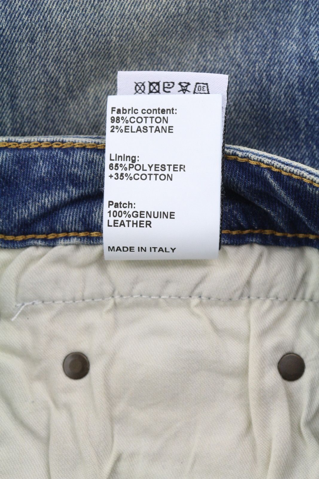 R13 BOY STRAIGHT 26 Ankle Cropped Washed Blue Kelly 84488 Size 26" / US 2 / IT 38 - 11 Thumbnail