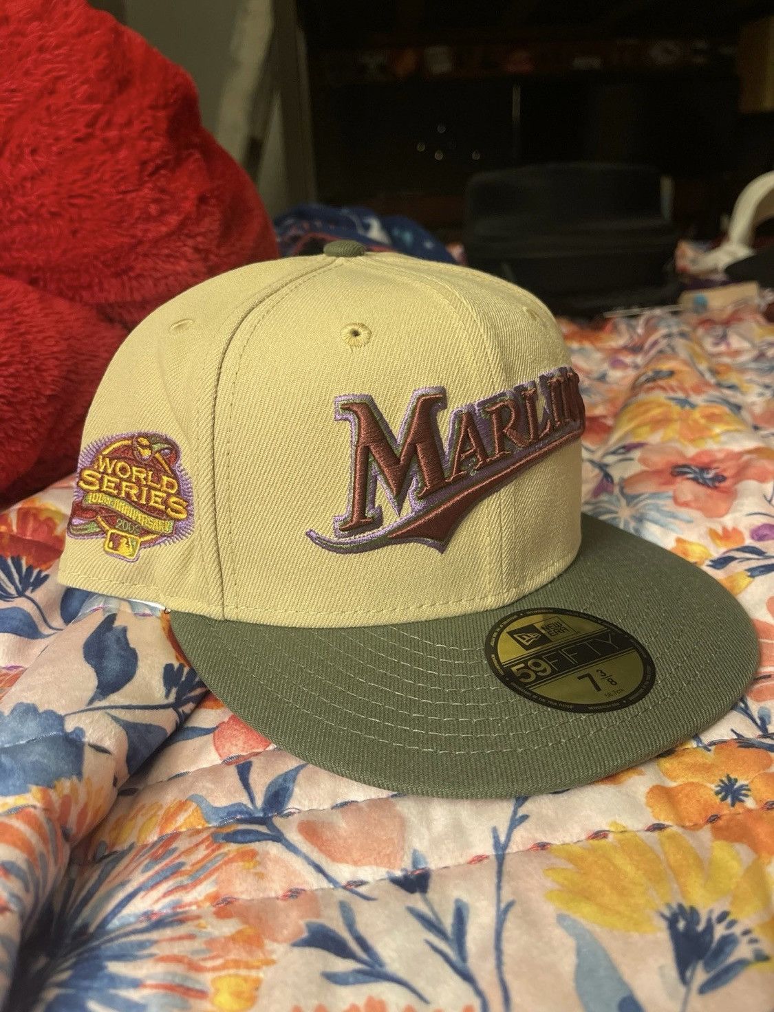 New Era New Era Miami Marlins Fitted Size ONE SIZE - 1 Thumbnail