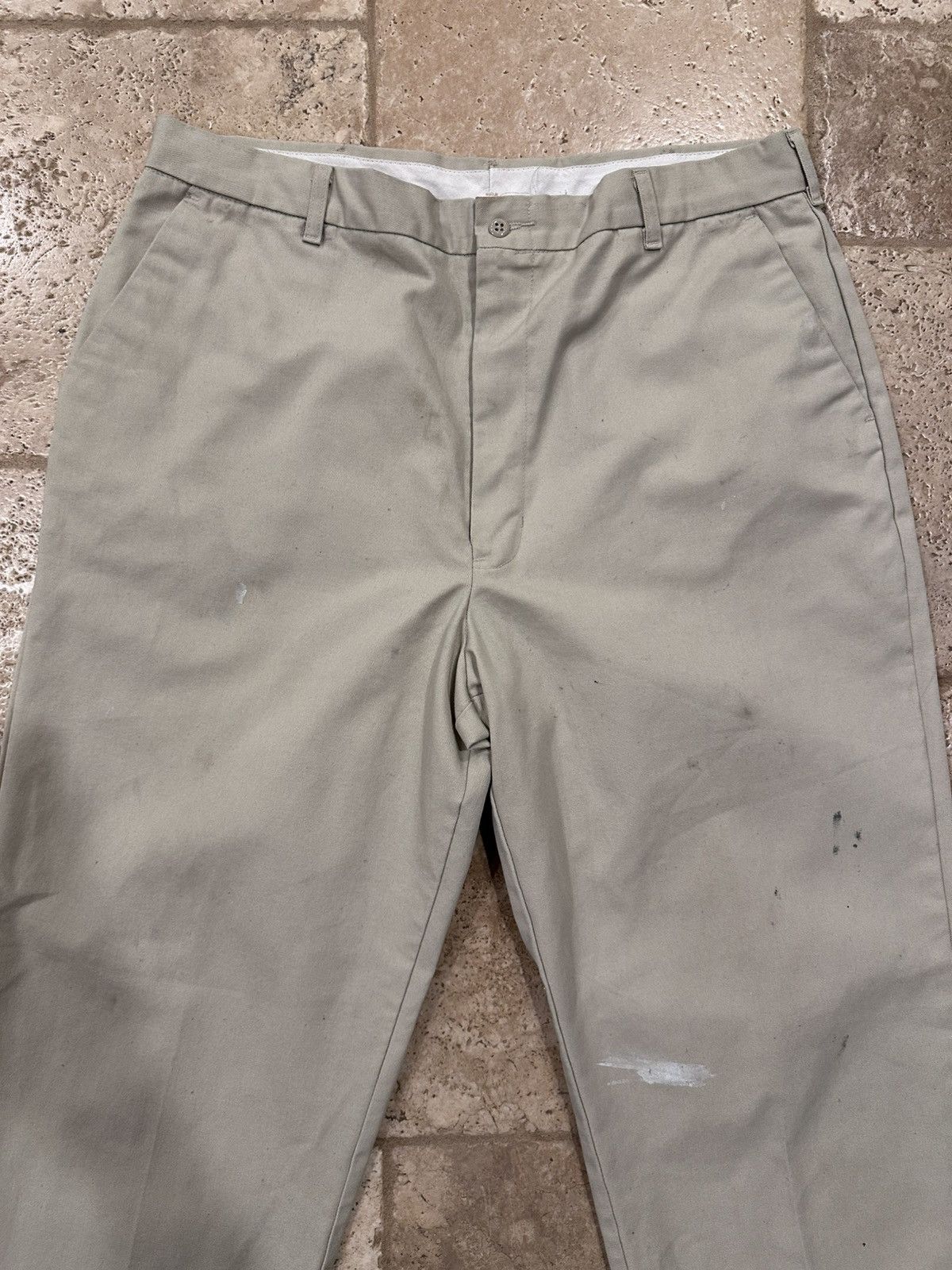 Vintage Vintage Wearguard Khaki Tan Panters Dress Pants Size US 38 / EU 54 - 3 Thumbnail