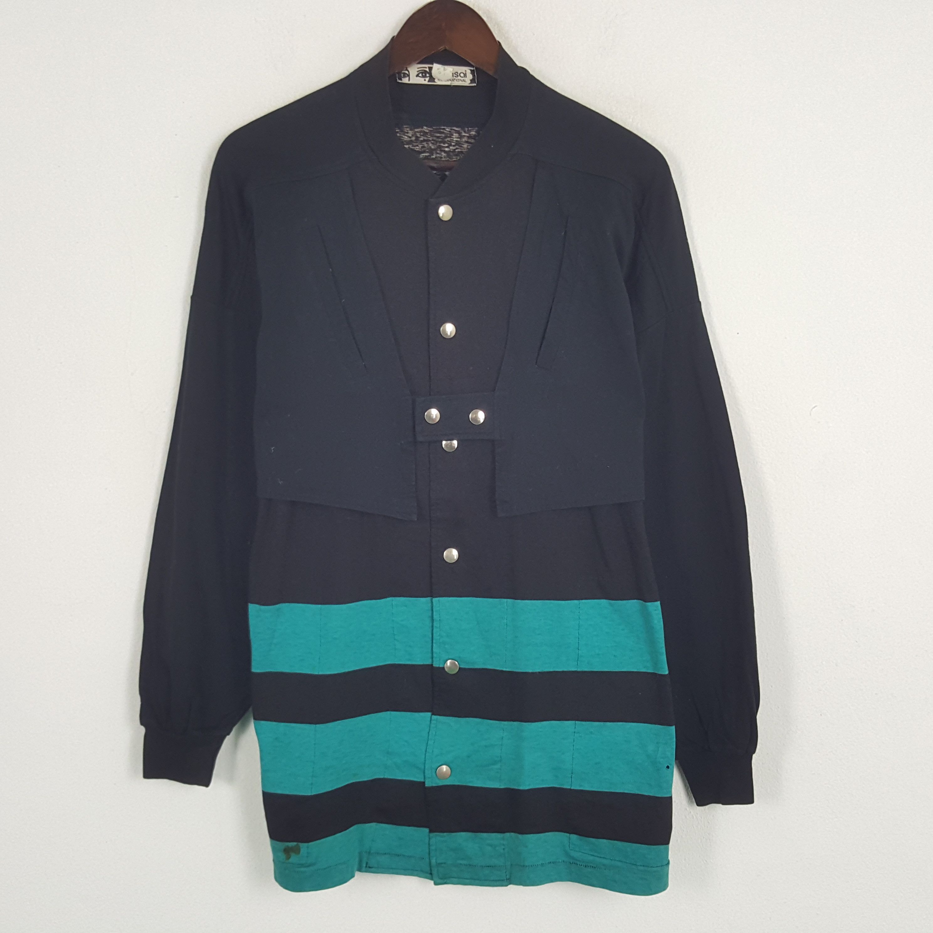 Japanese Brand × Kansai Yamamoto × Vintage Vintage Kansai International Button Long Jacket Size US M / EU 48-50 / 2 - 1 Thumbnail