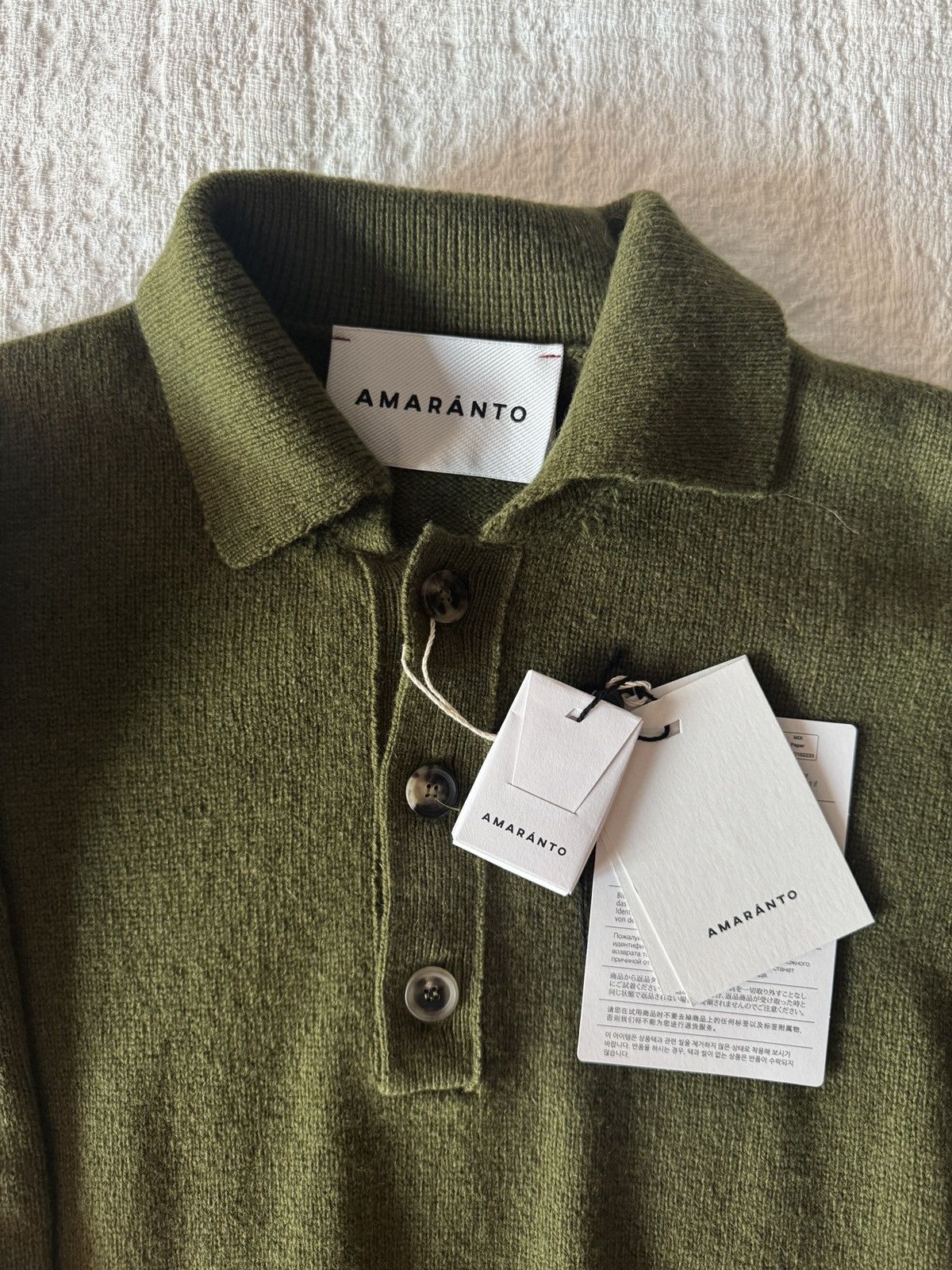 Other Polo Maniche Lunghe Amaranto Size US M / EU 48-50 / 2 - 3 Thumbnail