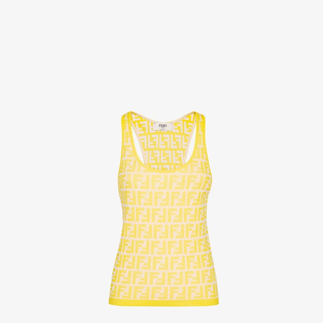 Fendi o1s1wg110825 Tops in Yellow Size XL / US 12-14 / IT 48-50 - 1 Thumbnail