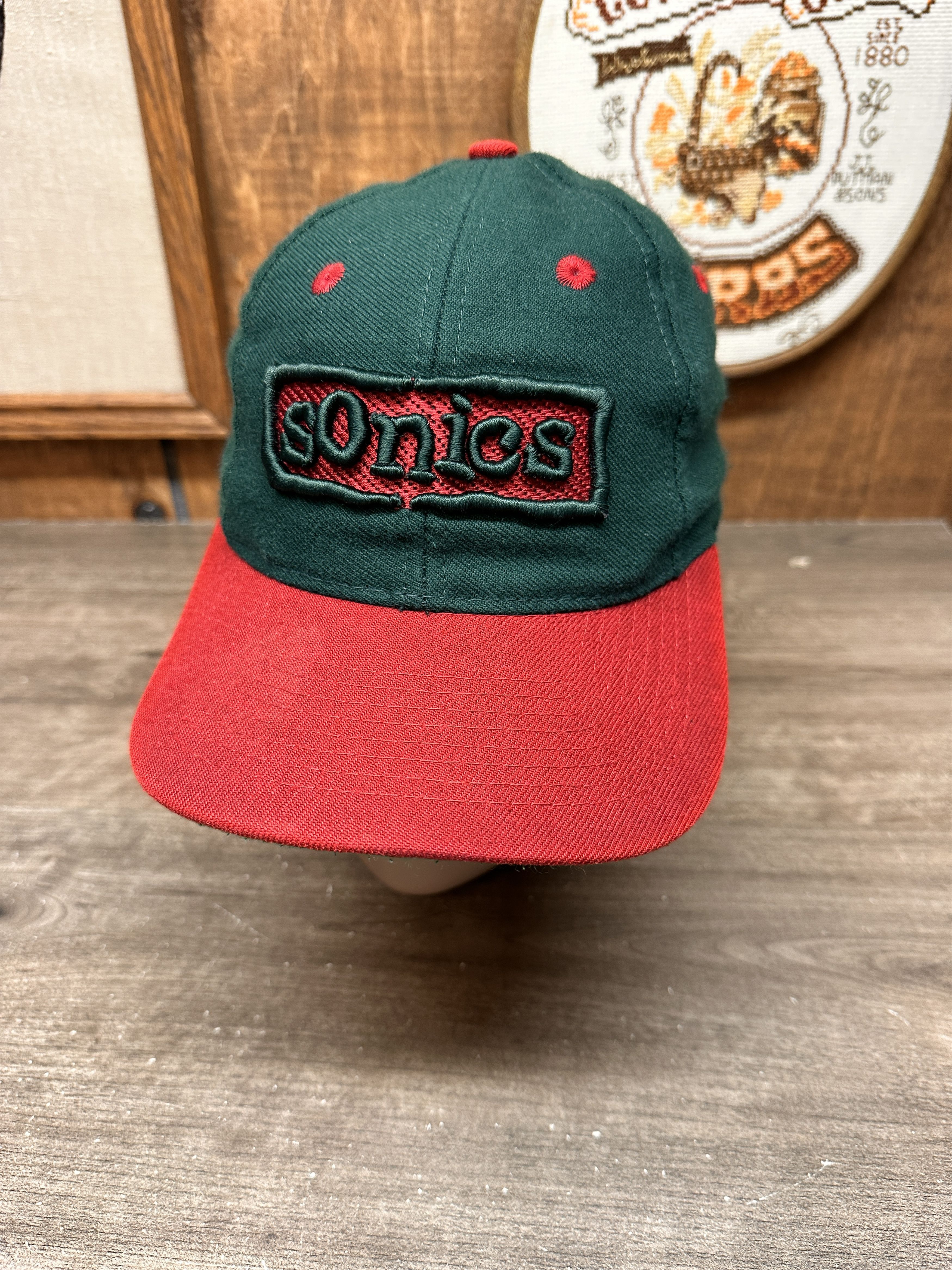 NBA Vintage 90s Seattle Supersonics Snapback hat Size ONE SIZE - 1 Thumbnail