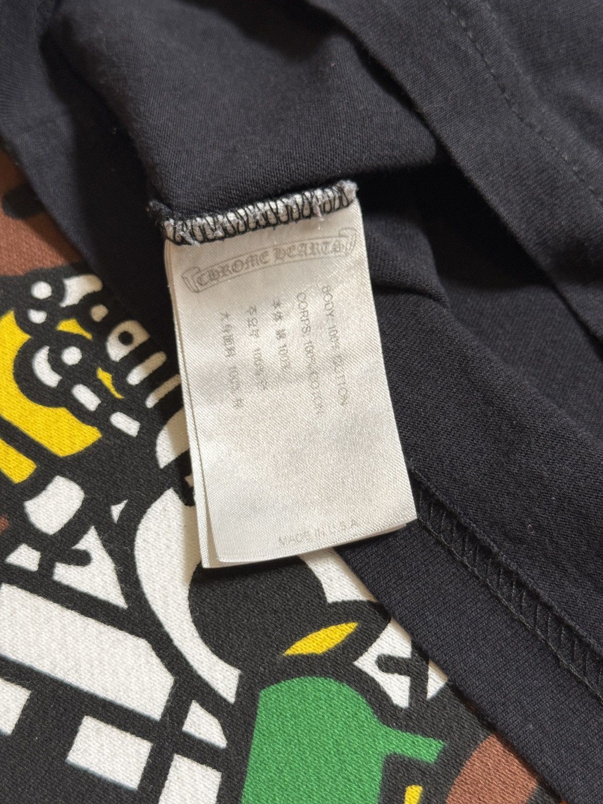 Chrome Hearts Chrome Hearts Black Gradient Floral Logo Long Sleeve Tee Size US XS / EU 42 / 0 - 8 Thumbnail