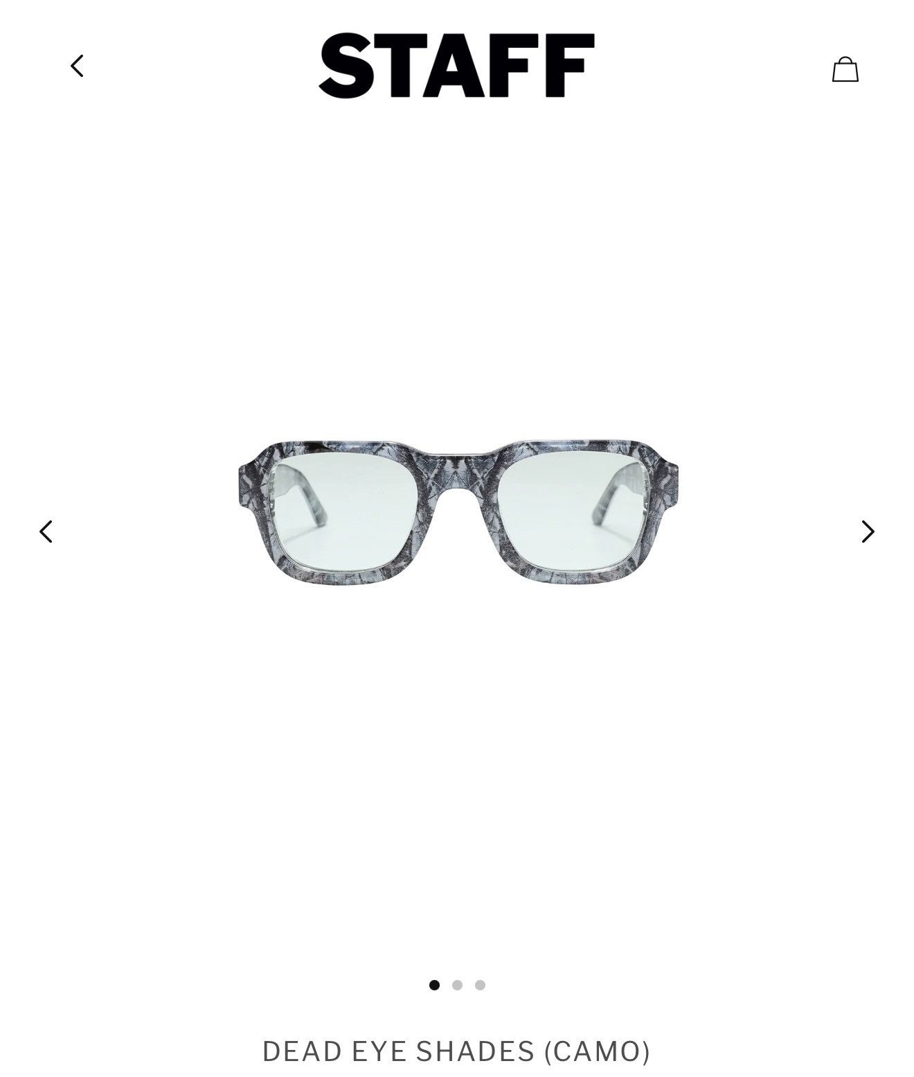 STAFF WORKFORCE Staff dead eye shades (camo) Size ONE SIZE - 1 Thumbnail