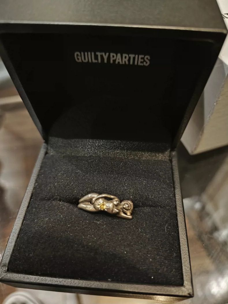 Wacko Maria wacko maria 19Nude female yellow diamond ring 2503-Nextarro Size ONE SIZE - 1 Thumbnail